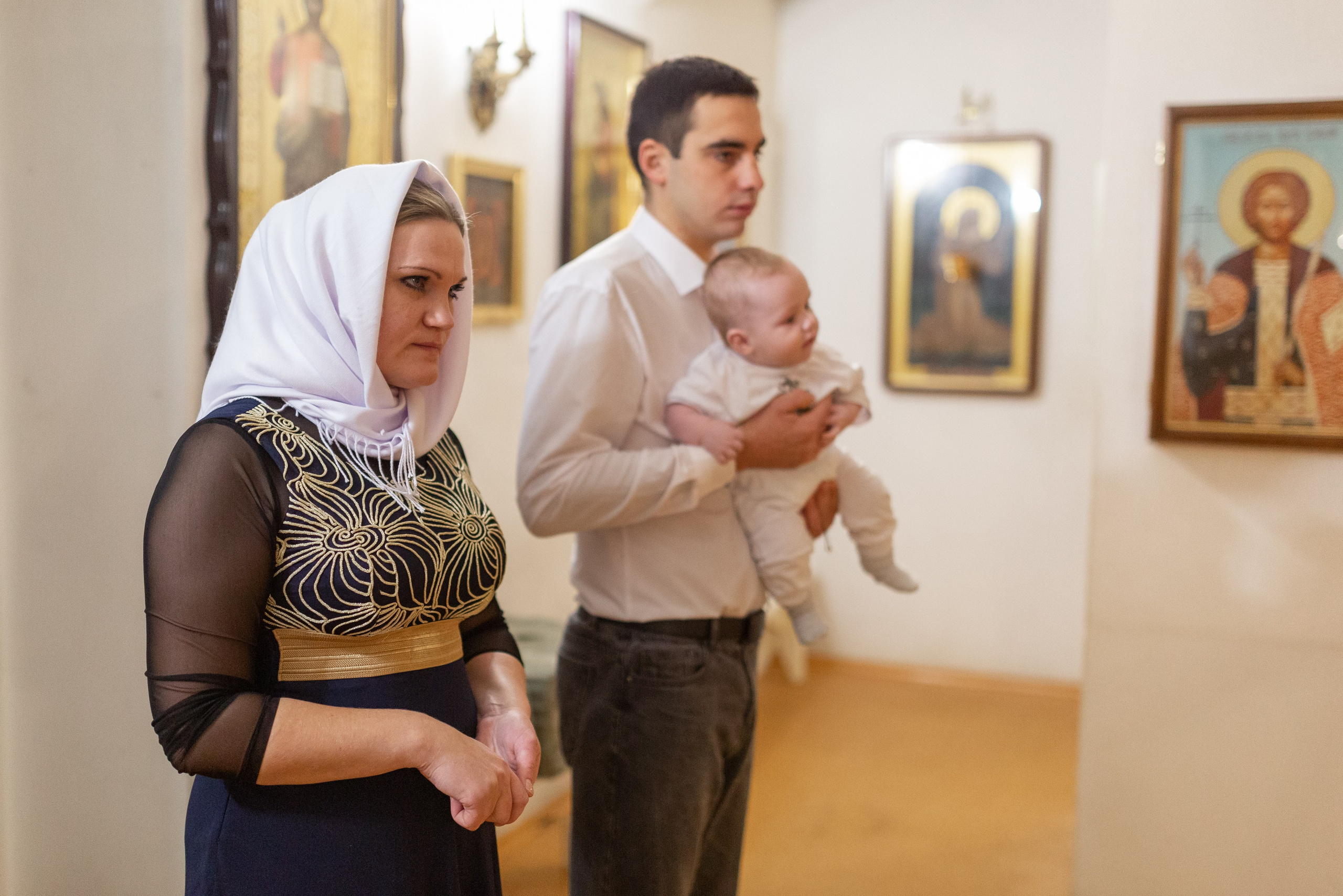 Таинство крещения. Фотограф Комаров Сергей