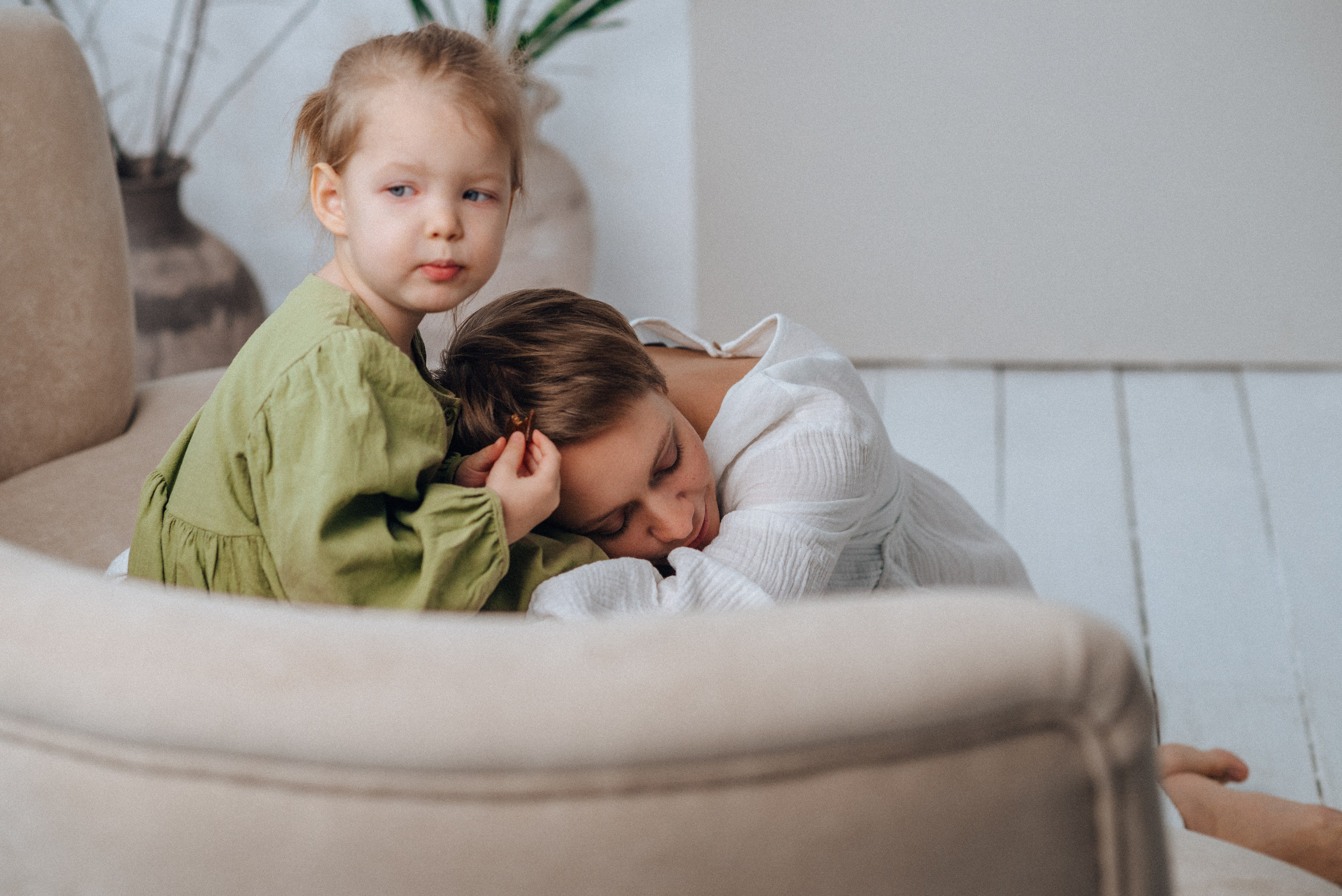 Надин с дочкой. Фотостудия Соль.НН. Детский и семейный фотограф Катерина Мишина