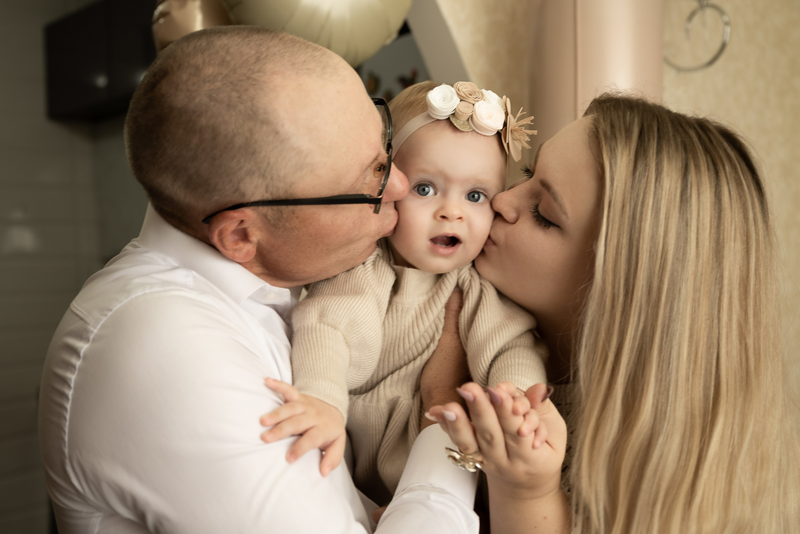 1 годик домашняя фотосессия. Фотограф Ксения Огородова портфолио