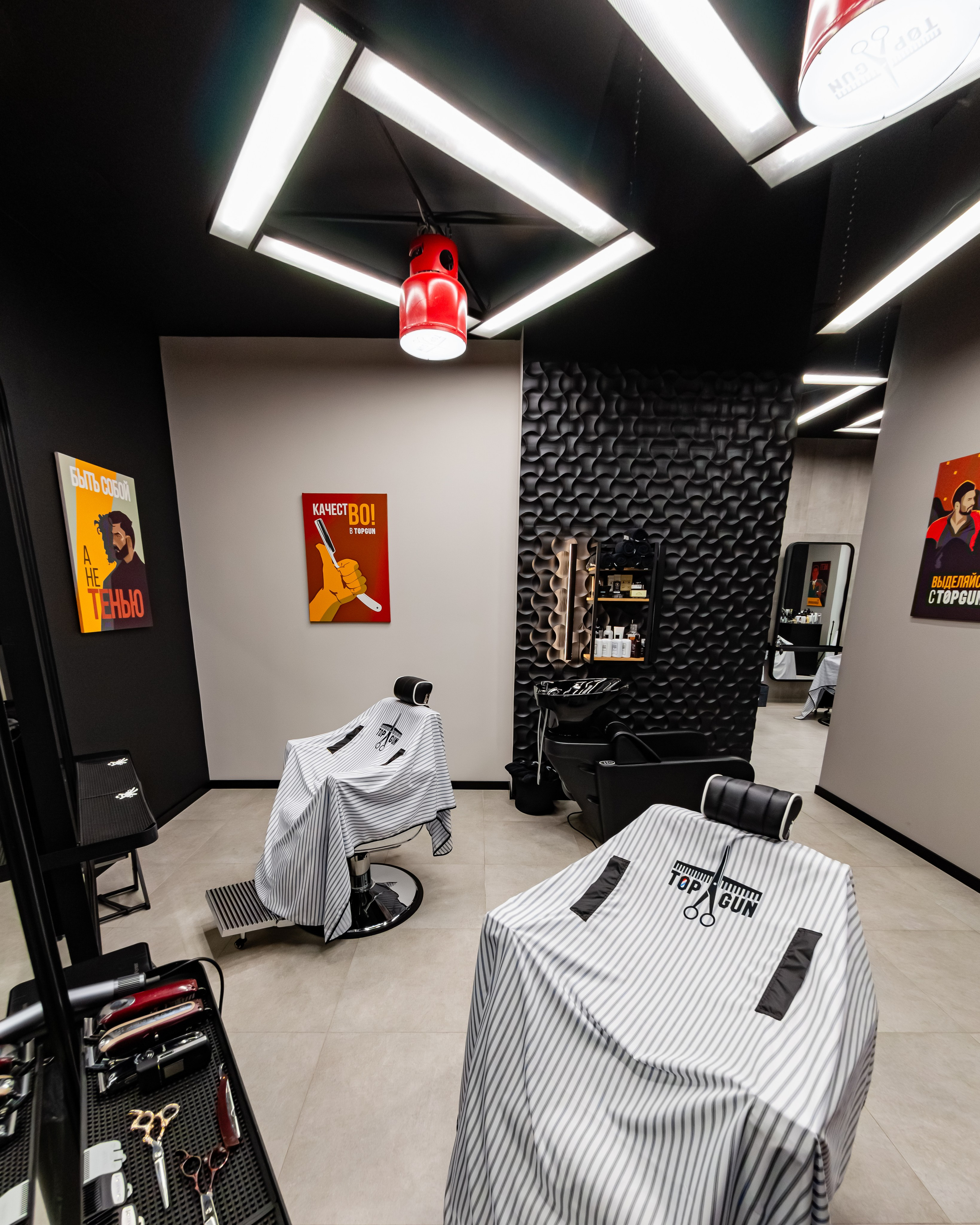 Интерьер TOPGUN. Фотограф Илья Варакин