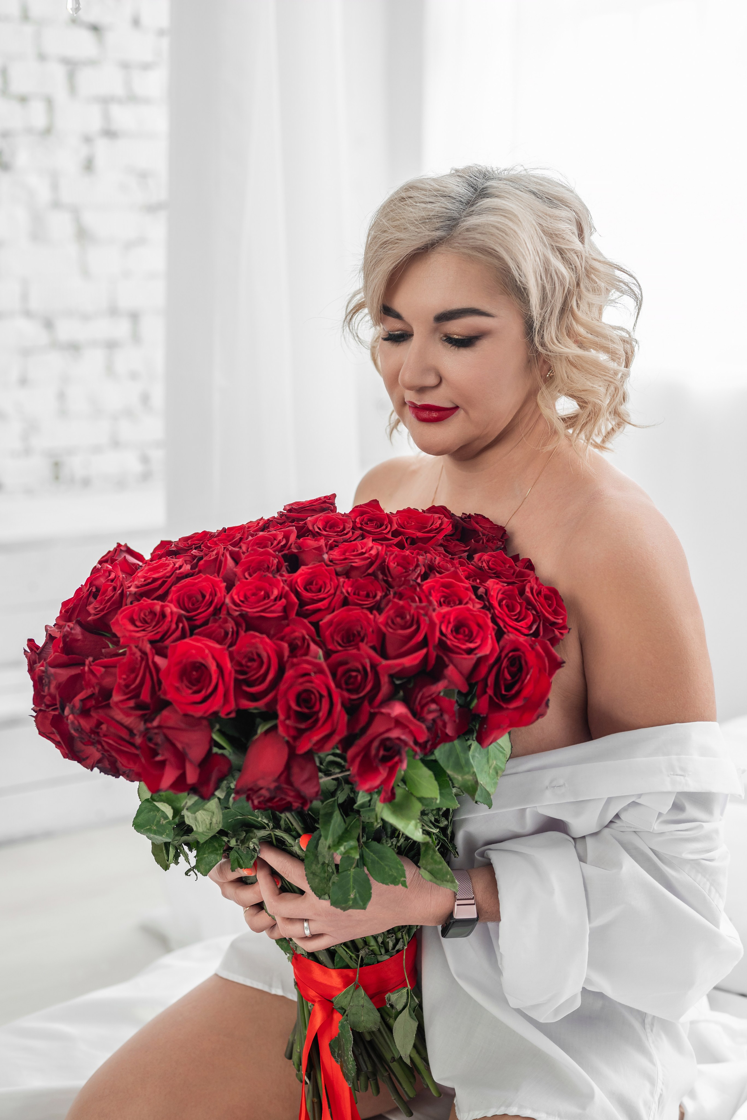 Фотопроект *101 красная роза* 2024 г. Фотограф в городе Салават