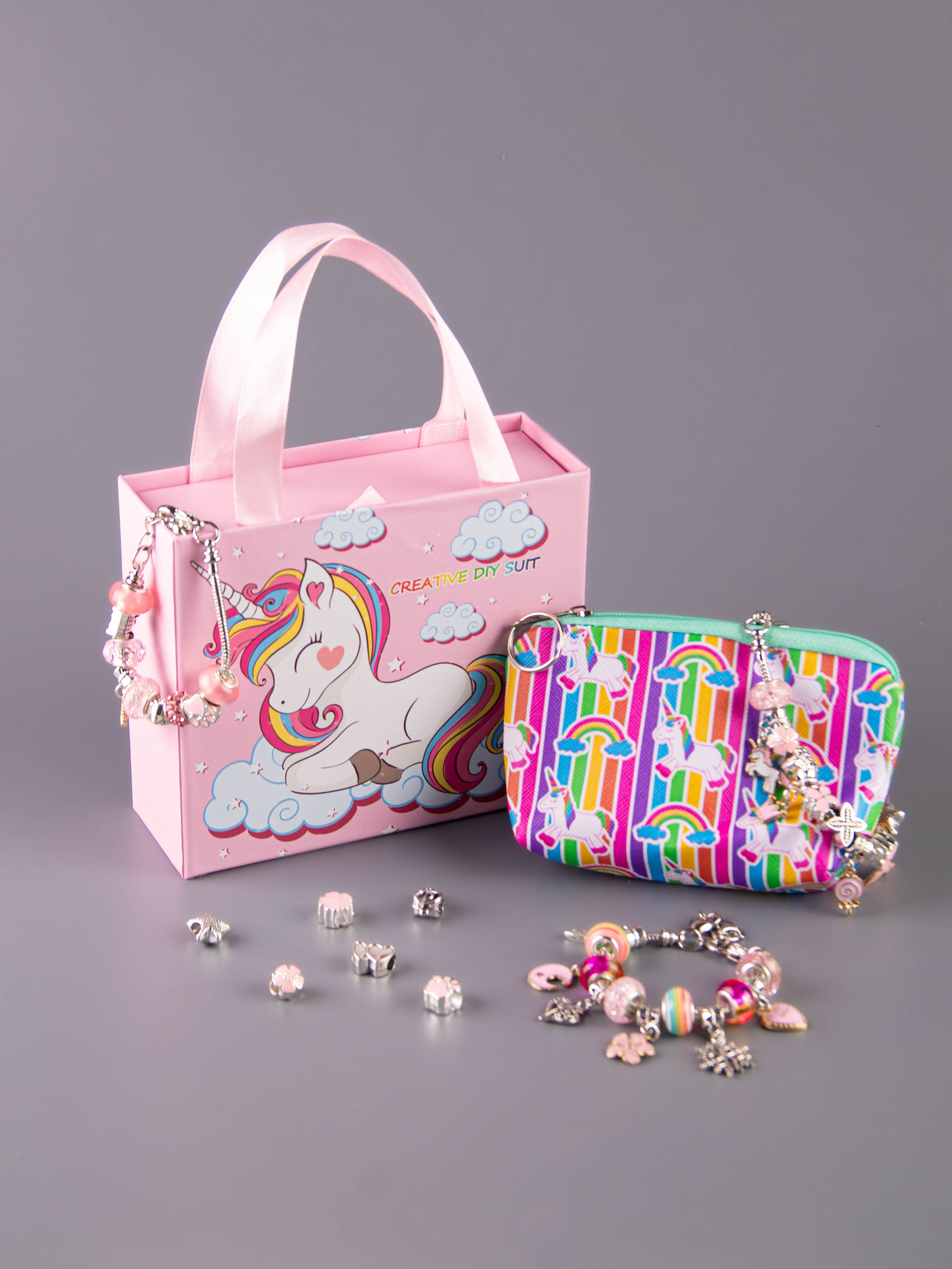 Наборы по созданию браслетов (розовый). «Матрица»