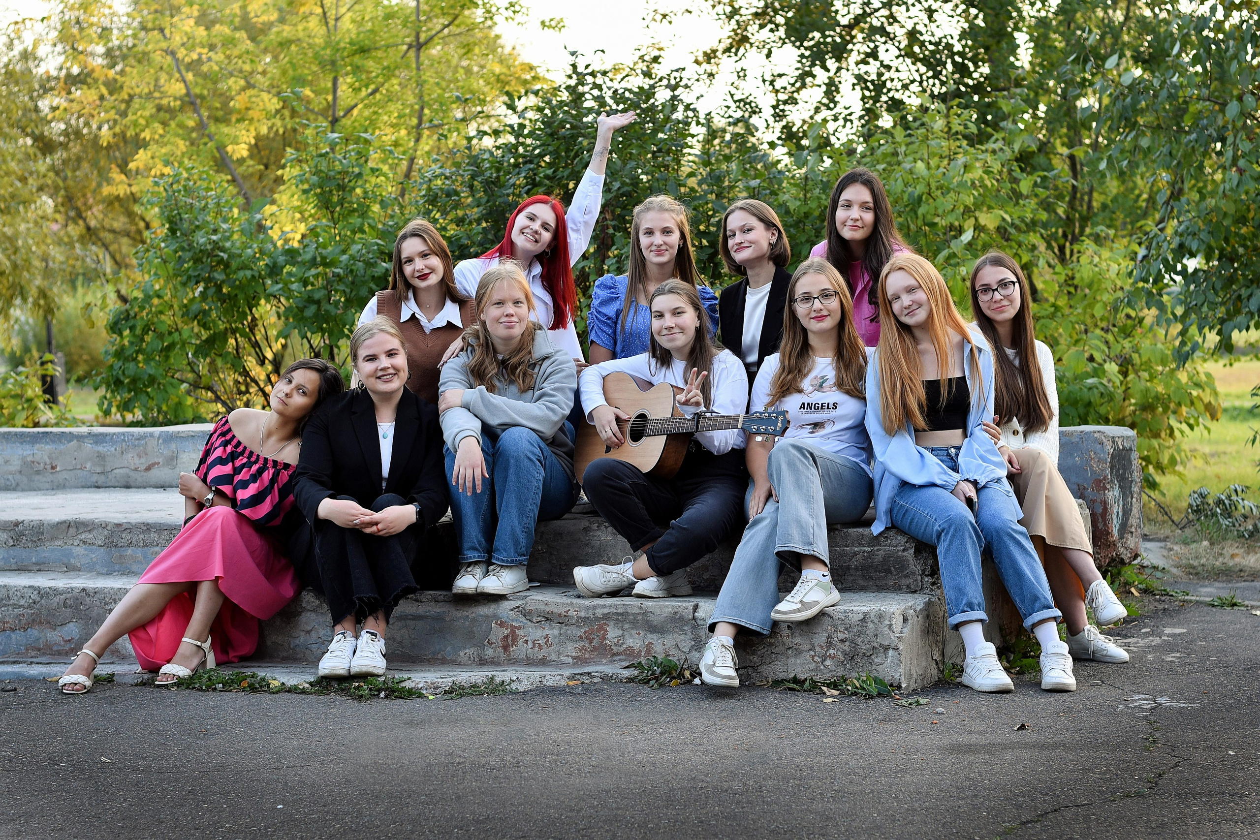 ФОТОСЕССИЯ В ПАРКЕ осень. Школьный фотограф ЛАРИСА МАТВЕЕНКО