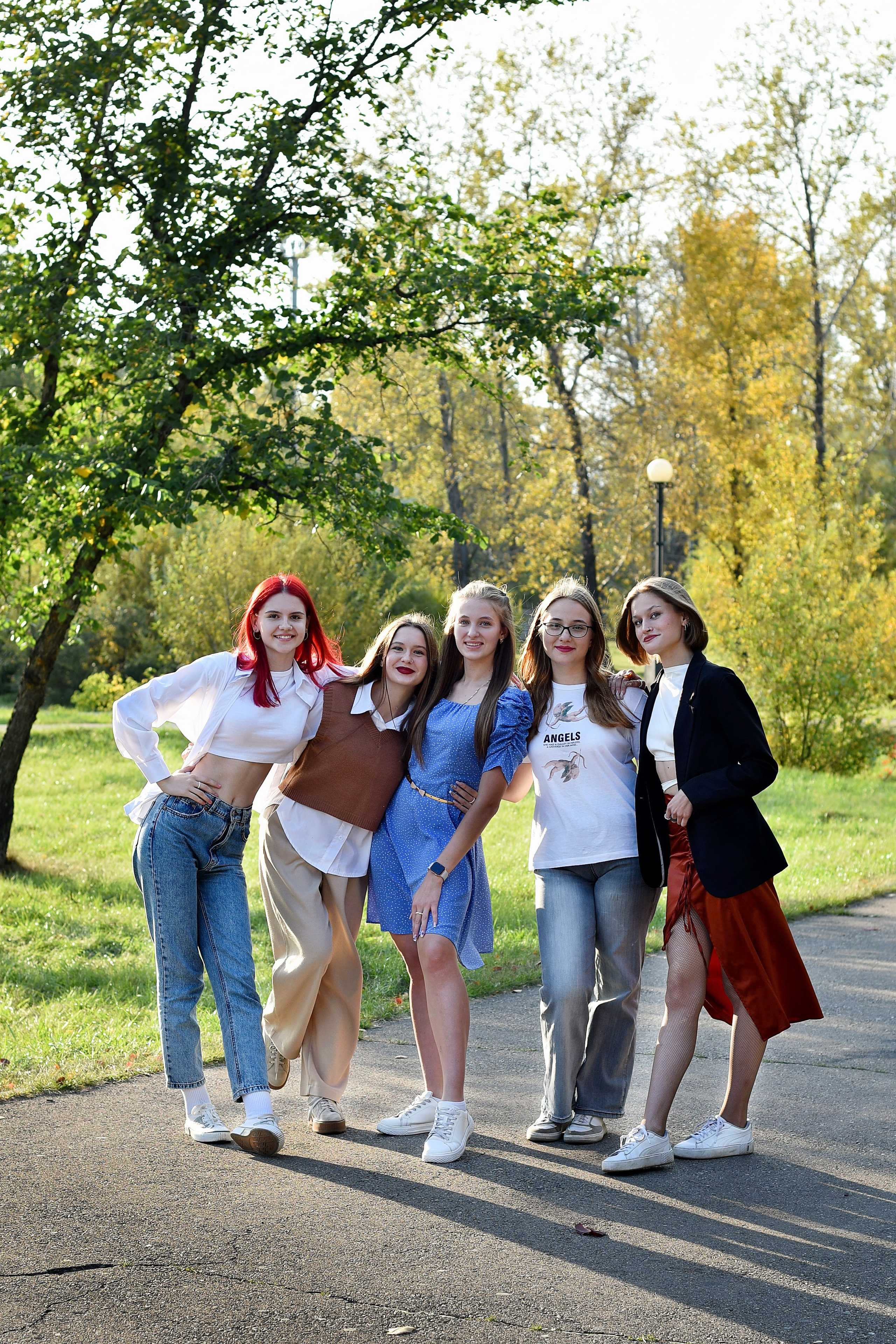 ФОТОСЕССИЯ В ПАРКЕ осень. Школьный фотограф ЛАРИСА МАТВЕЕНКО