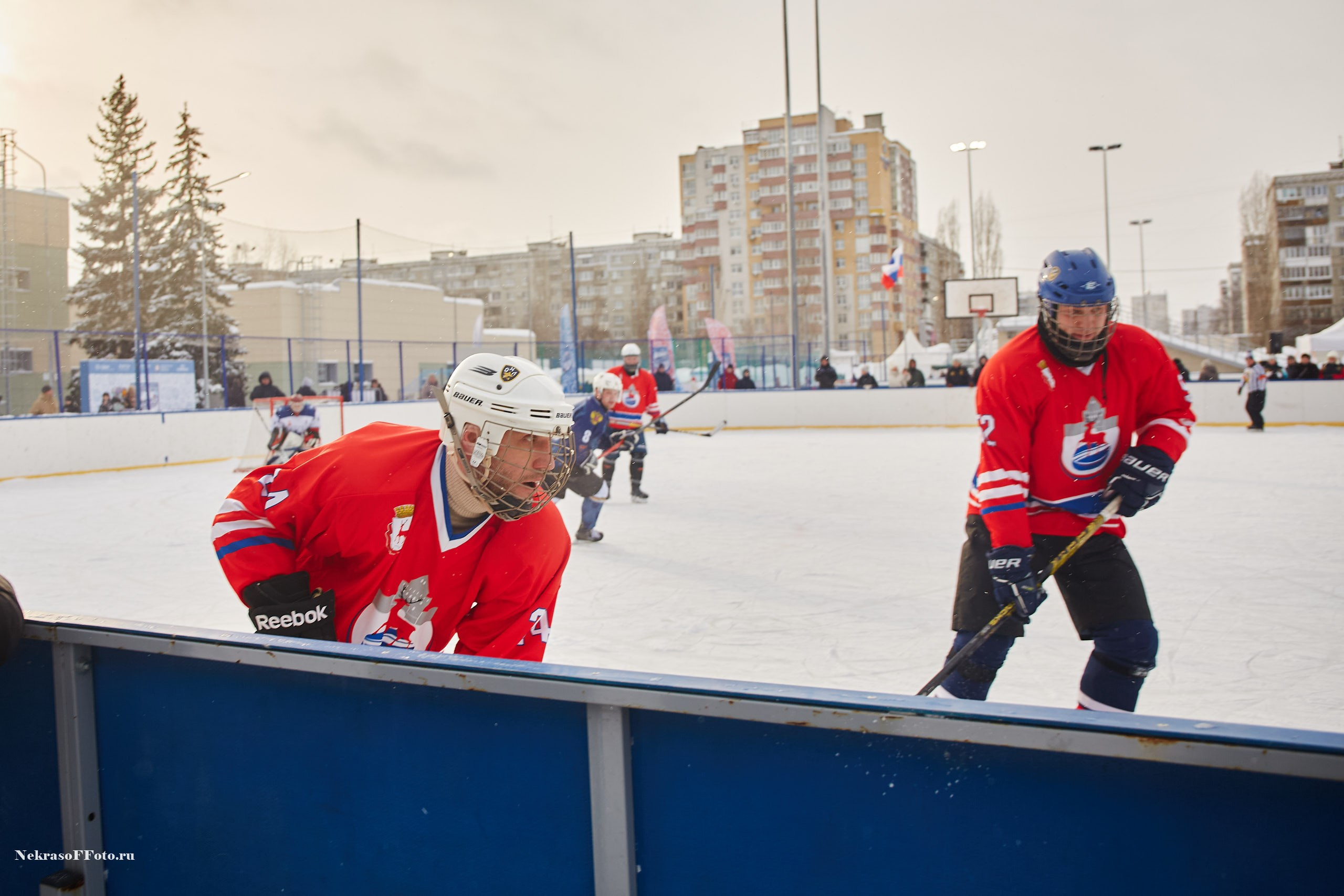 Турнир по хоккею «Русская классика» в рамках Офицерской хоккейной лиги. Спортивный фотограф Некрасов Денис