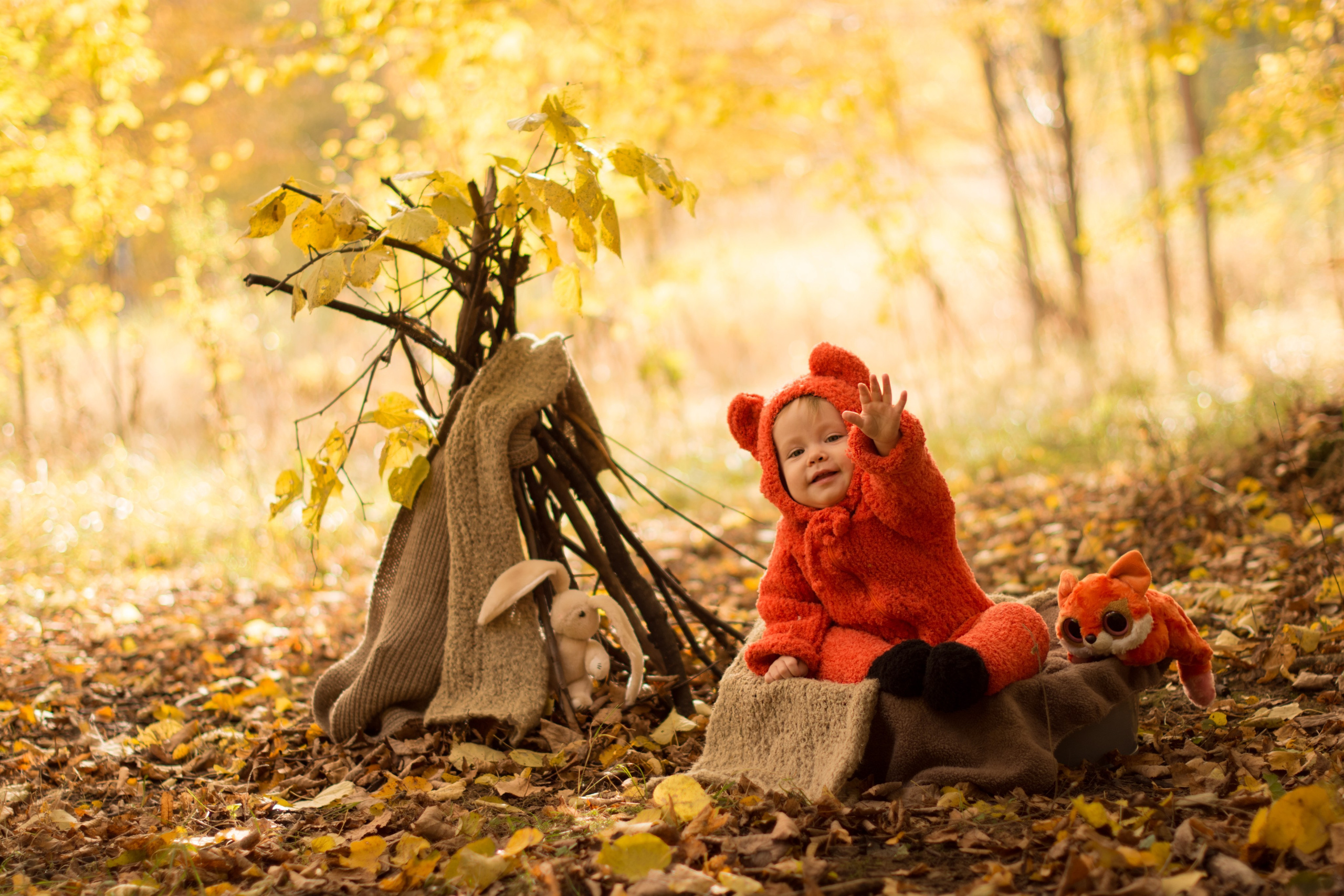 Малыши в парке. Фотосессия беременности — Крылова Натали — Москва