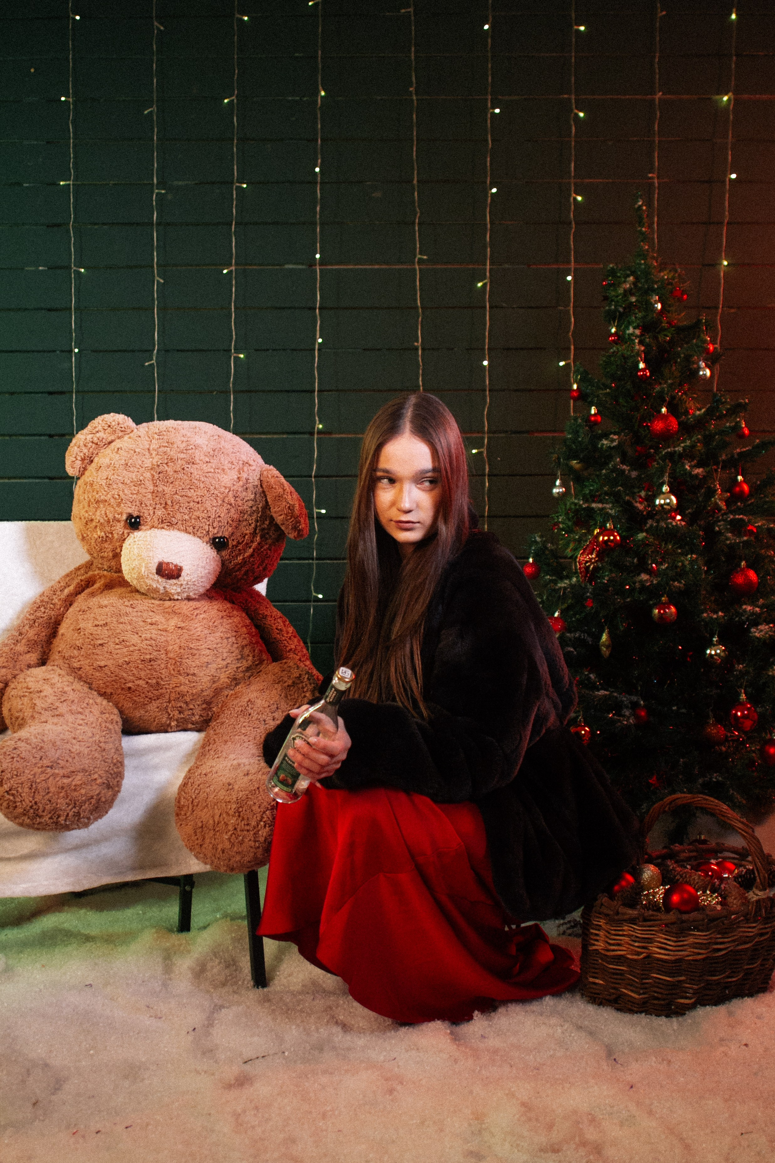 Новогодняя фотосессия для Марго. Креативный фотограф Нижний Новгород Никита Корольков