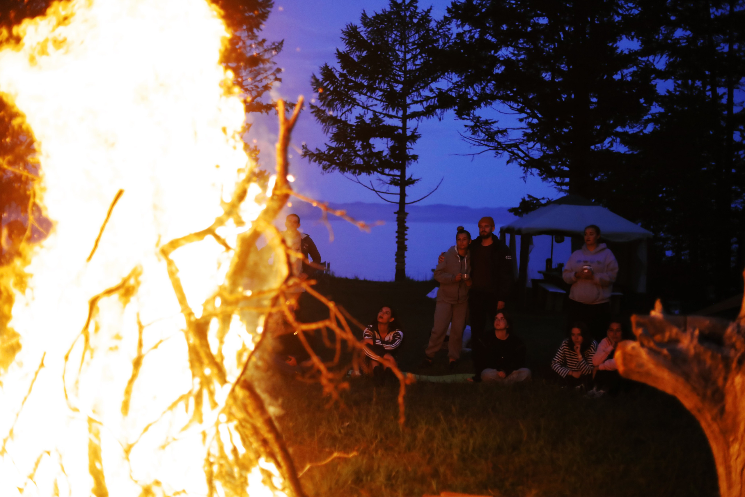 Лето 2024 / палатки. 1642 — первый лагерь для взрослых на Байкале