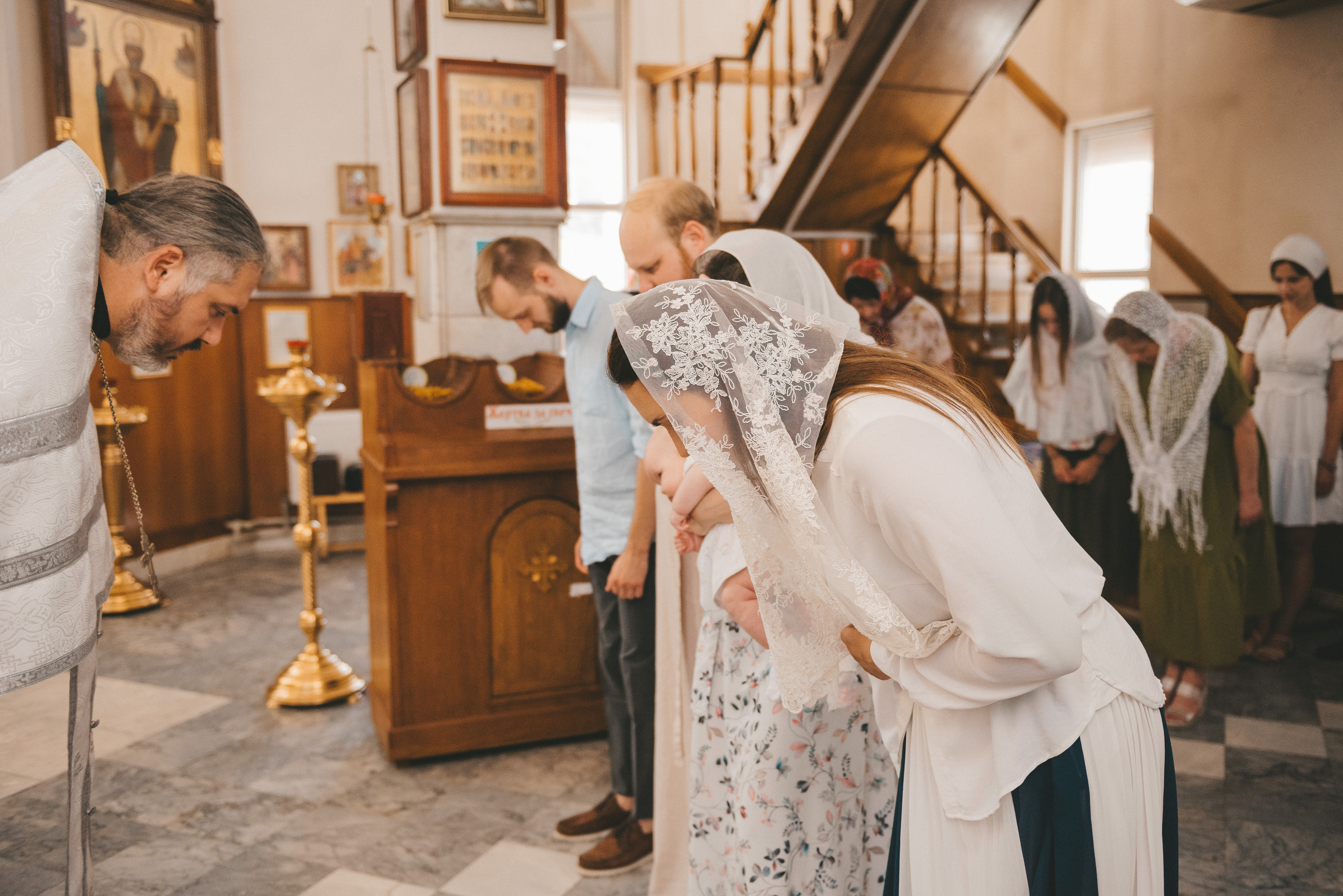 Фотосессия крещения. Семейный и детский фотограф в Новороссийске Татьяна Крестина