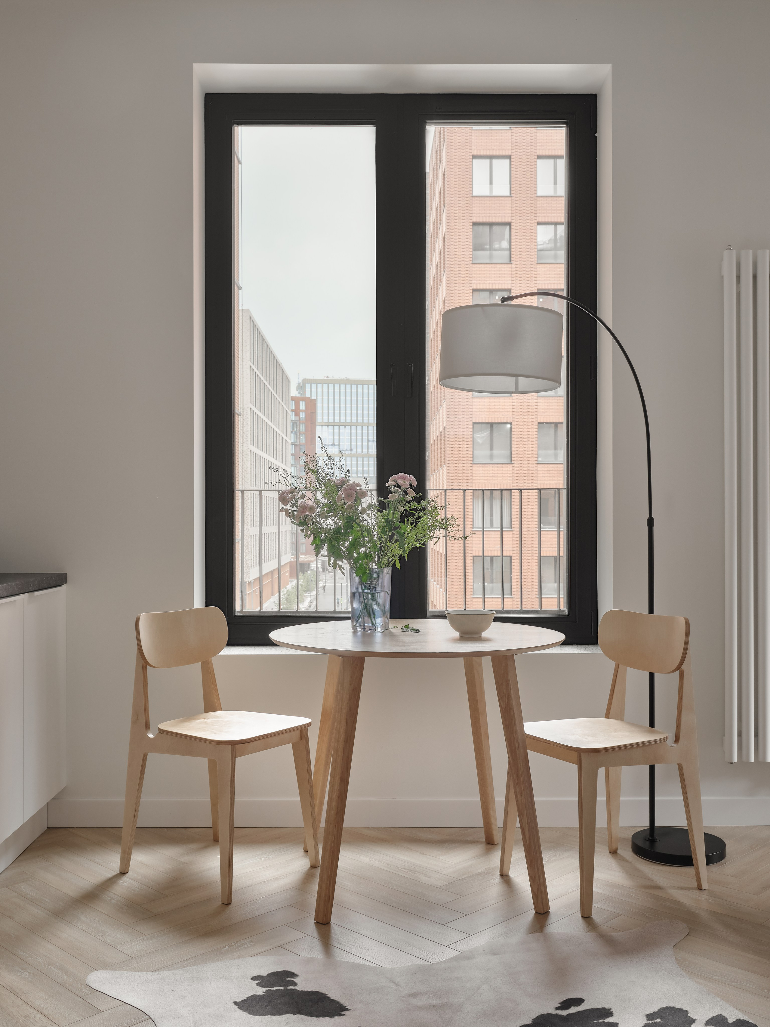 Светлый интерьер небольшой квартиры. Фотограф Наталья Вершинина