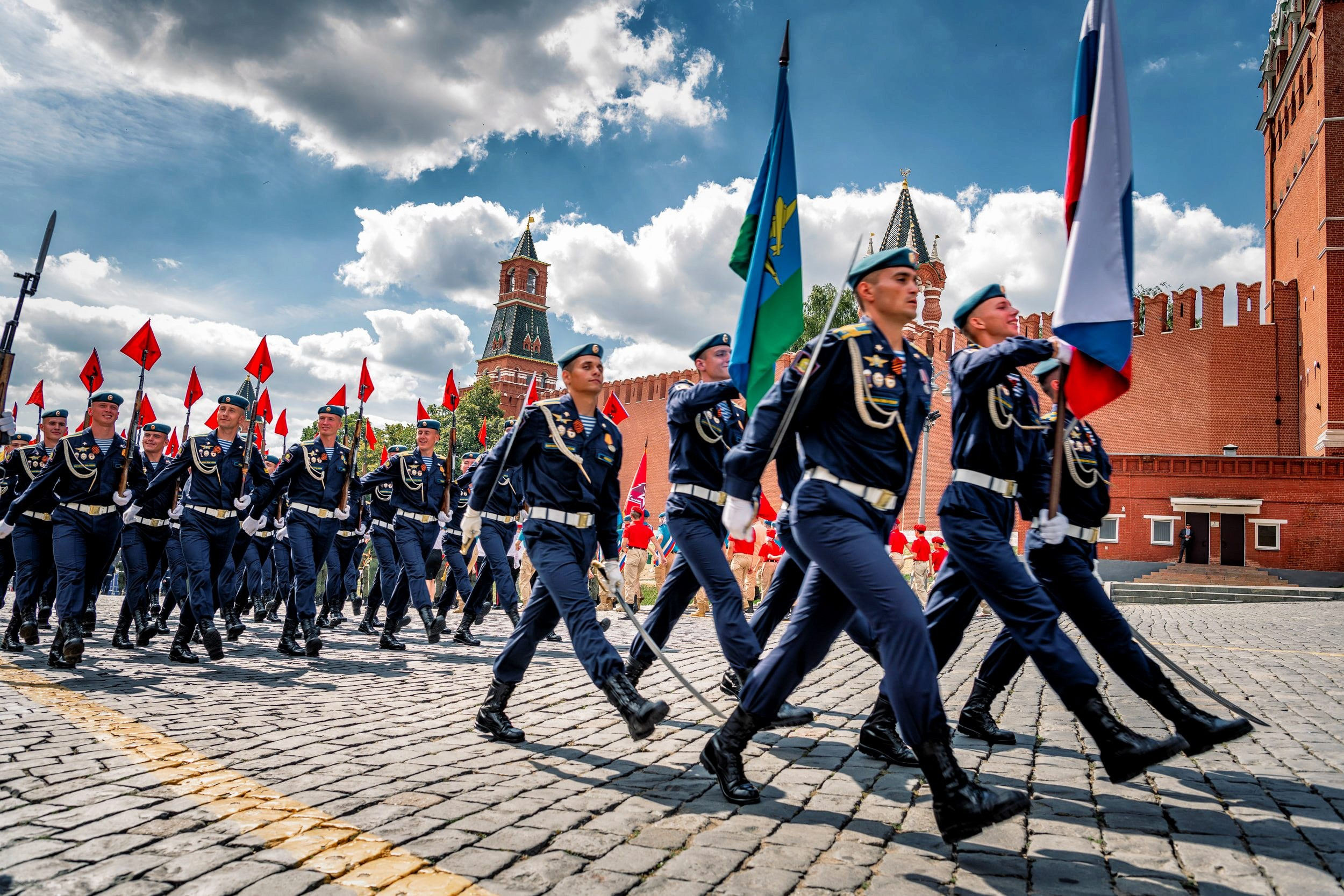 День ВДВ в Москве. Бизнес фотограф в Москве Алексей Кознев
