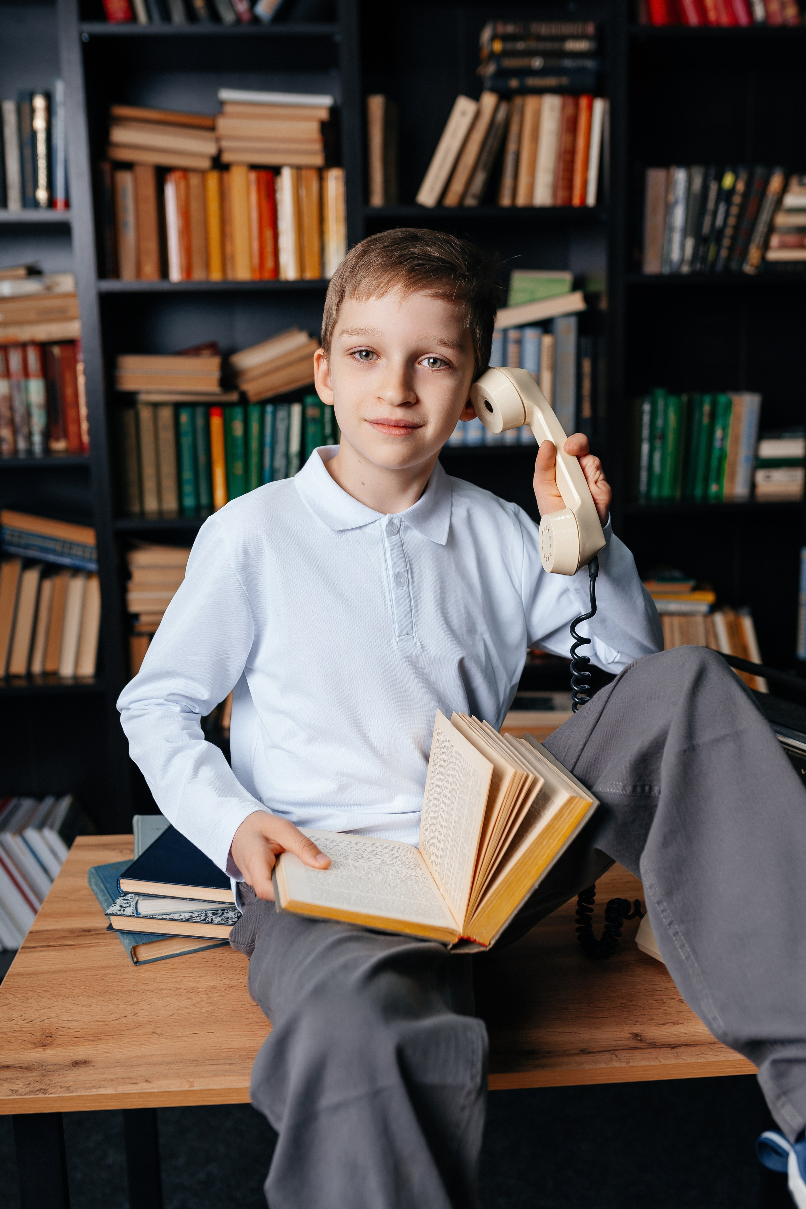 В студии. 4 класс. Фотограф Ким Наталья в Красноярске