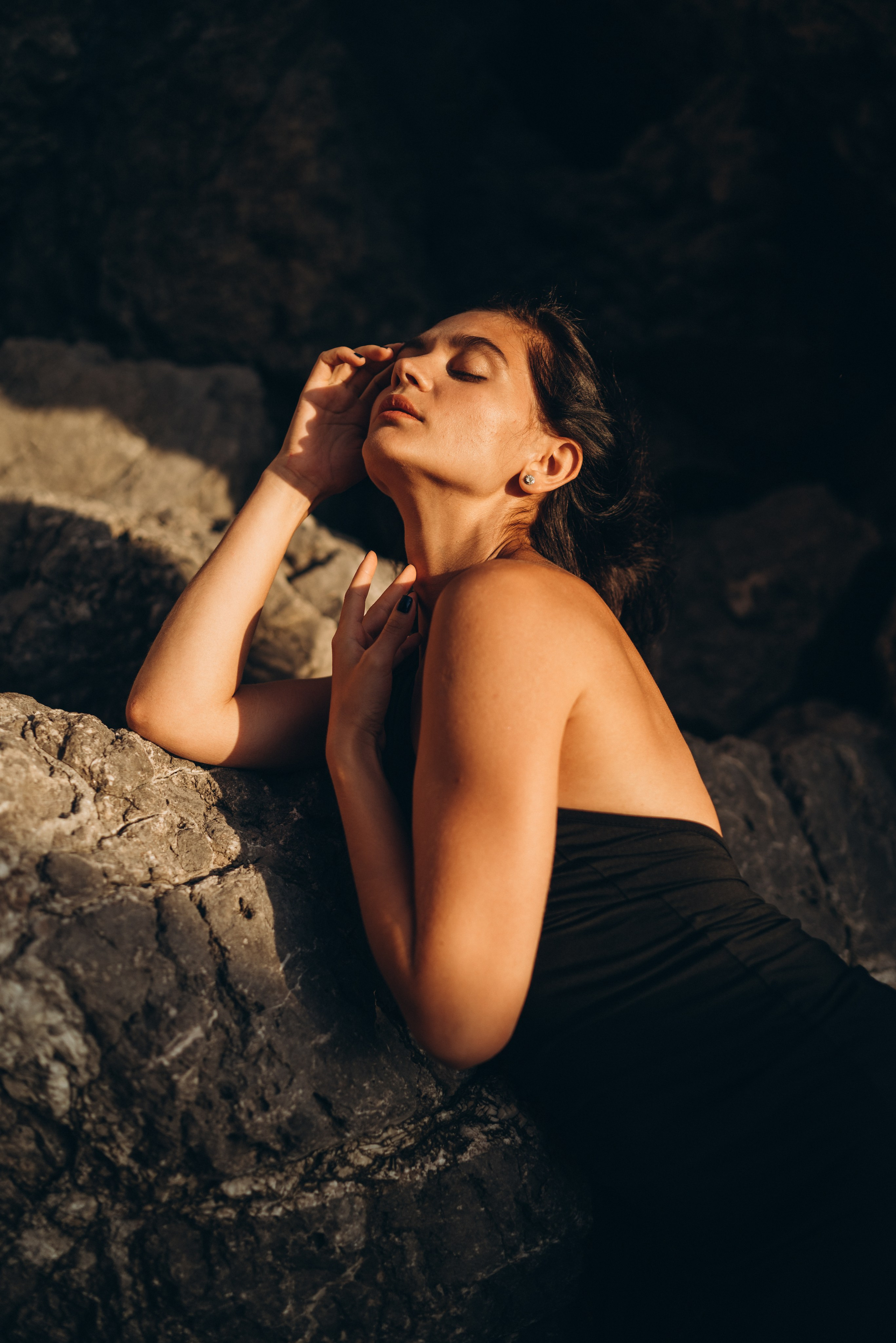 На закате. Семейный и женский фотограф Вероника Никкор