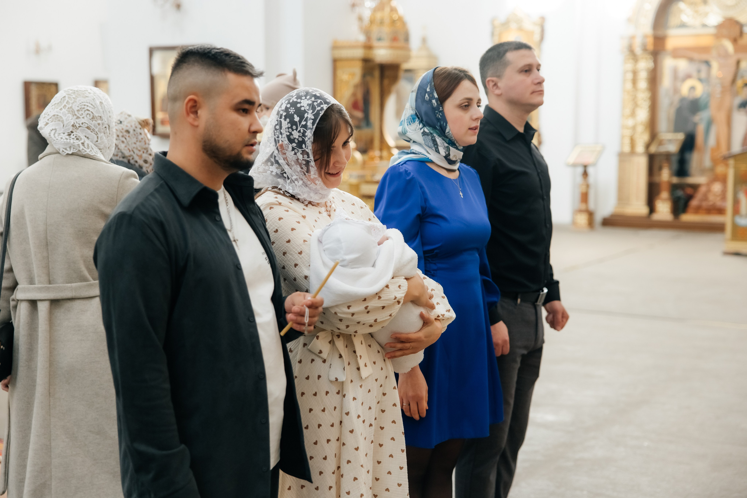 Крещение Мирославы. Храм иконы Божьей Матери «Всех скорбящих Радость». Фотограф ВИКА МЕДУЗА