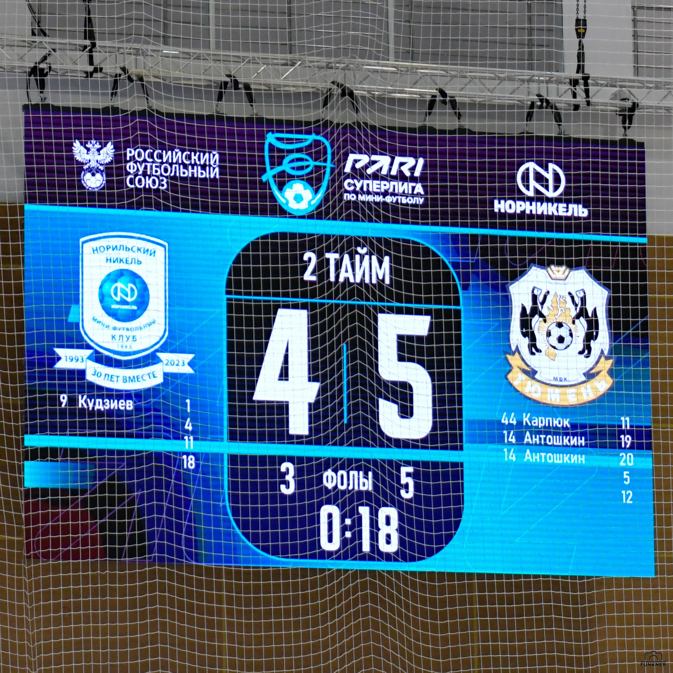 12.11.23 МФК «НОРНИКЕЛЬ» vs МФК «Тюмень». Свой взгляд через объектив