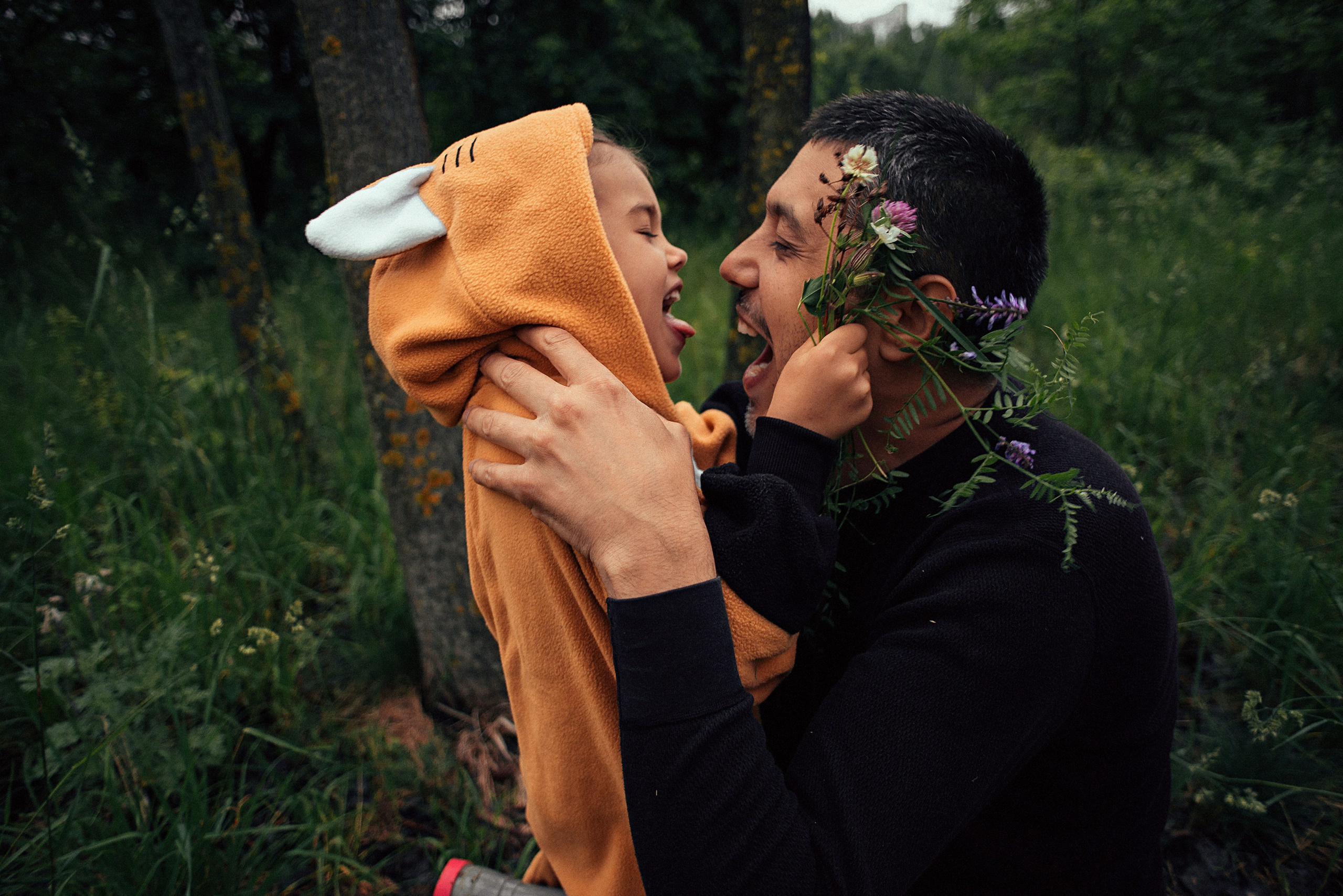 Алиса и ее папа. Фотограф Шудра Яна