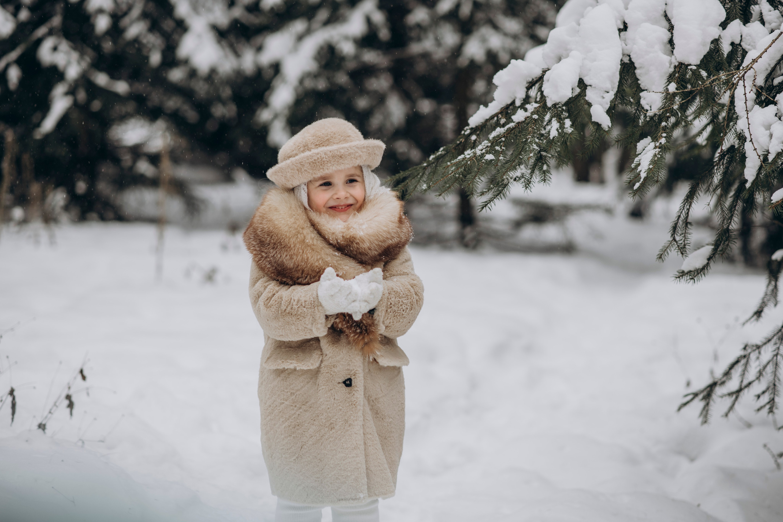 Зимняя фотосессия с Альпаками. Свадебный фотограф в Дмитрове