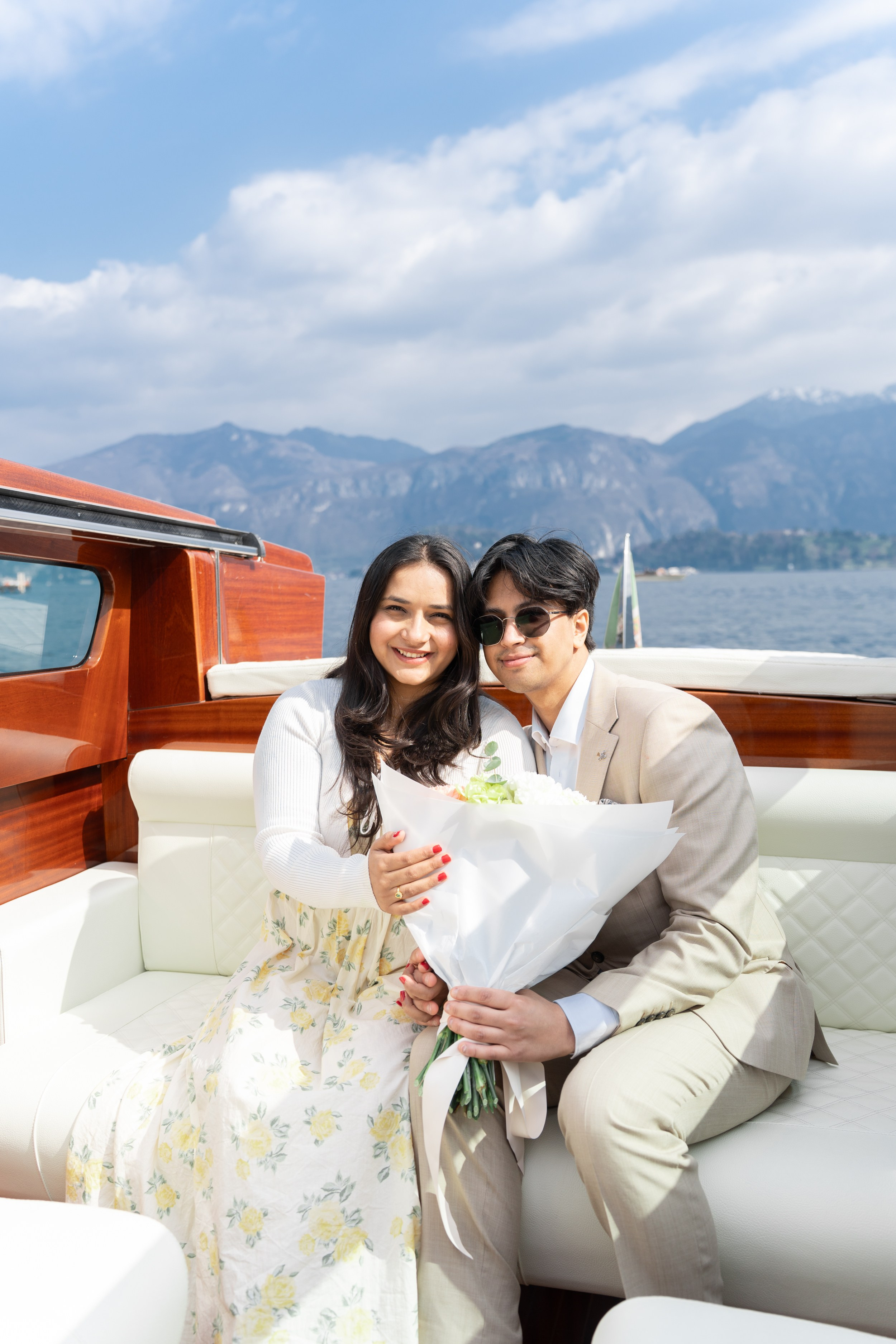 Addy & Fiance. Maria Anistratova | Destination Photographer, Videographer & Drone Pilot — Lake Como