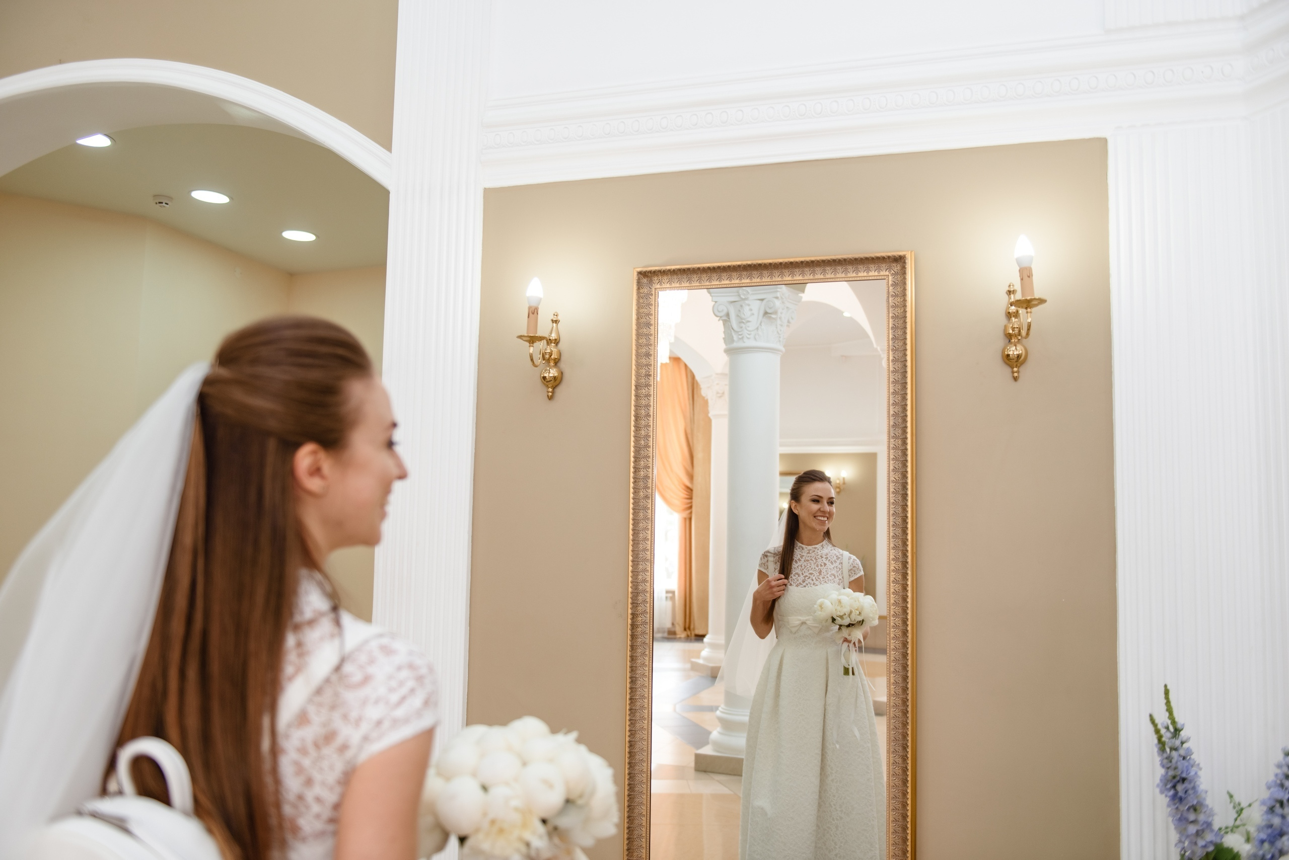 Ирина и Владимир. Свадебный фотограф и визажист в Москве Кристина Палько