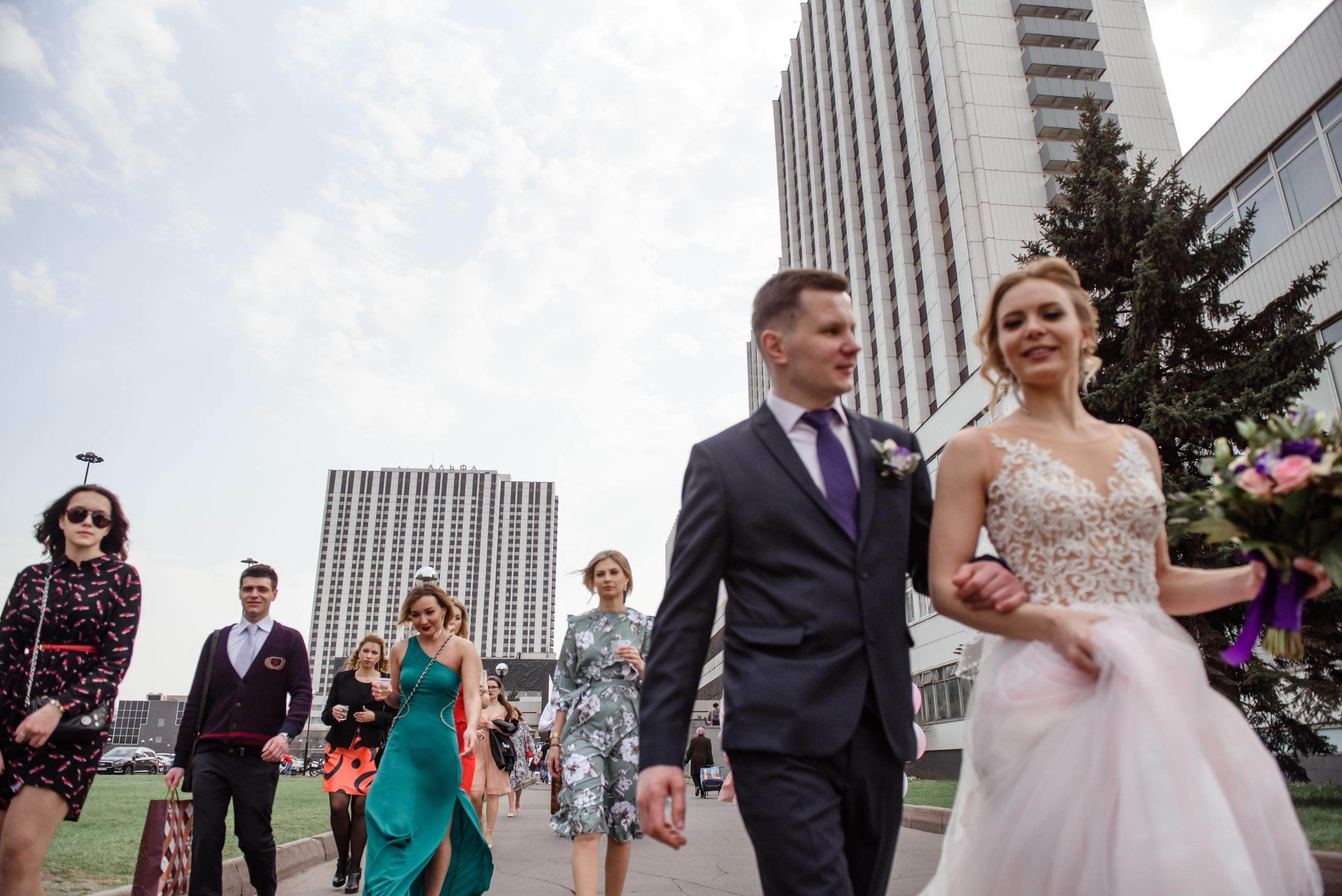 Ветер с моря дул… нагонял любовь ;). Свадебный фотограф и визажист в Москве Кристина Палько