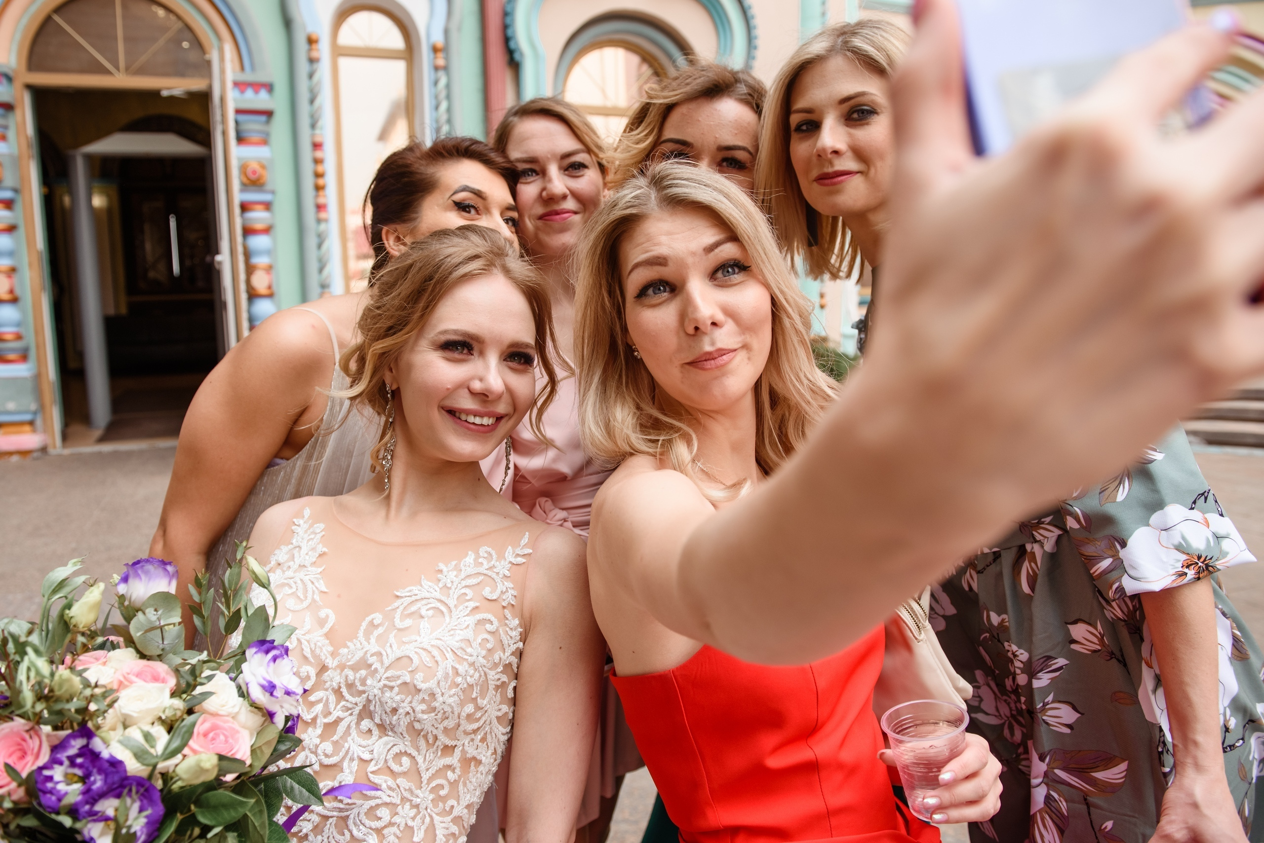 Ветер с моря дул… нагонял любовь ;). Свадебный фотограф и визажист в Москве Кристина Палько