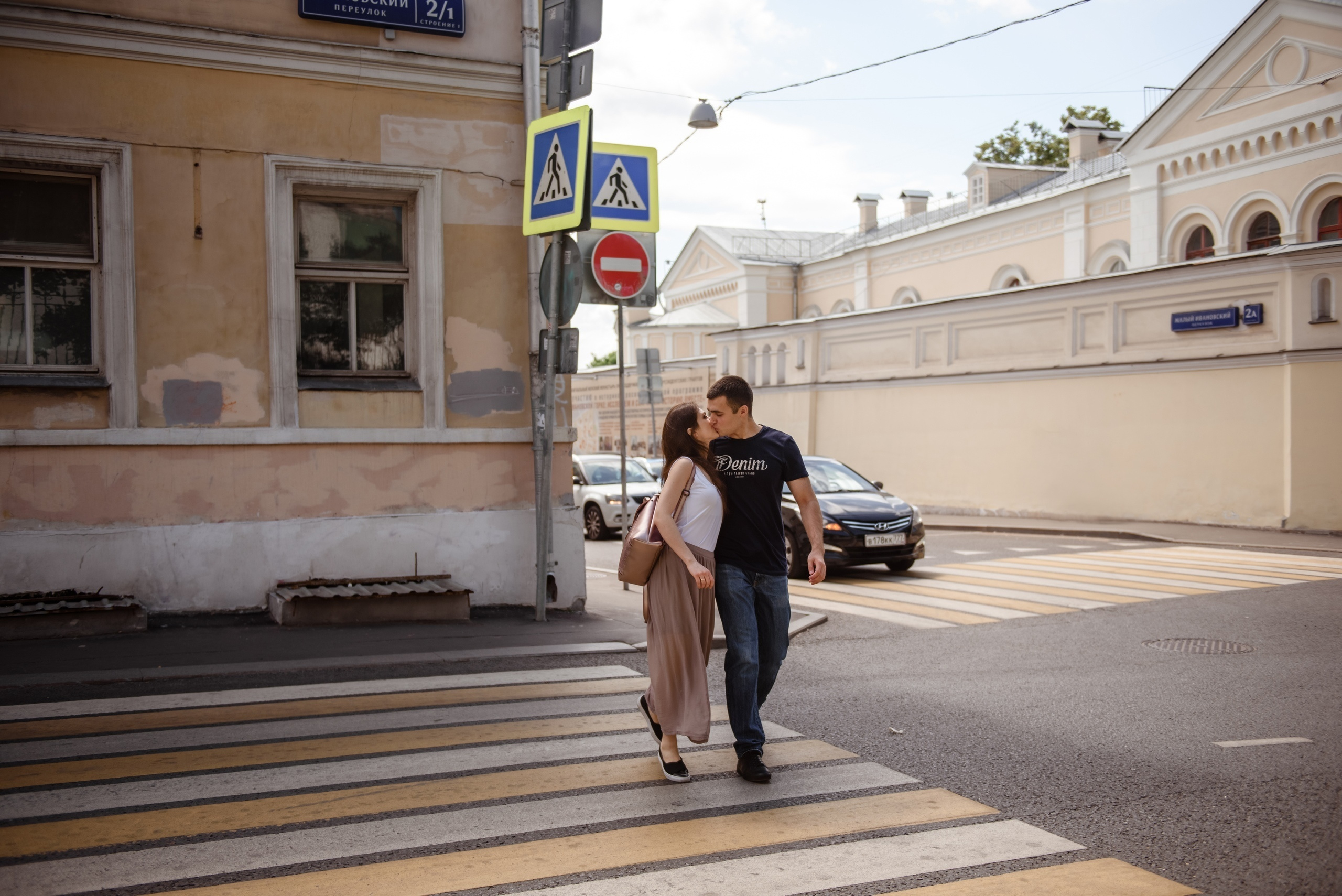 На улочках Китай-города. Свадебный фотограф и визажист в Москве Кристина Палько