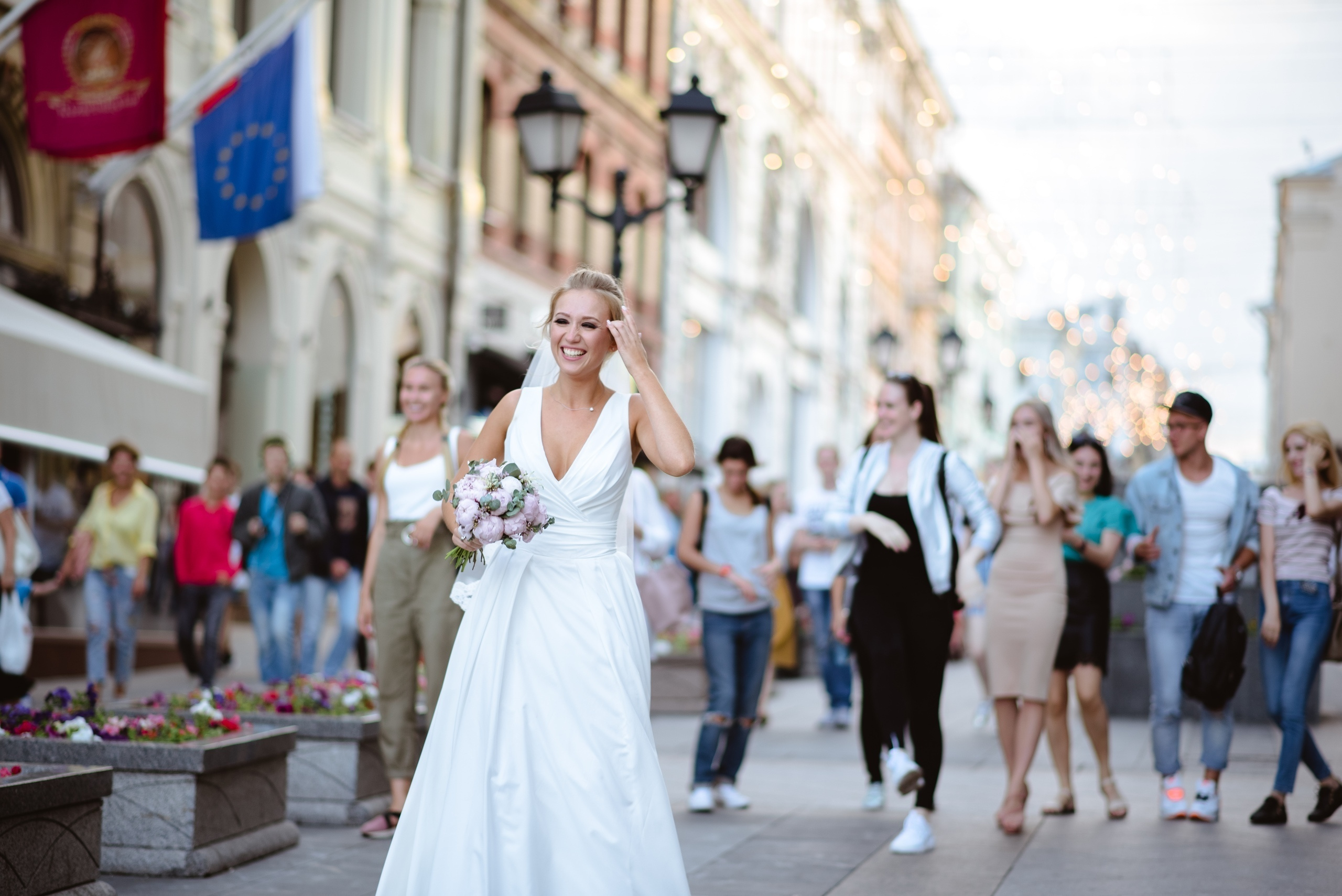 Миллионы глаз смотрят на нас. Свадебный фотограф и визажист в Москве Кристина Палько