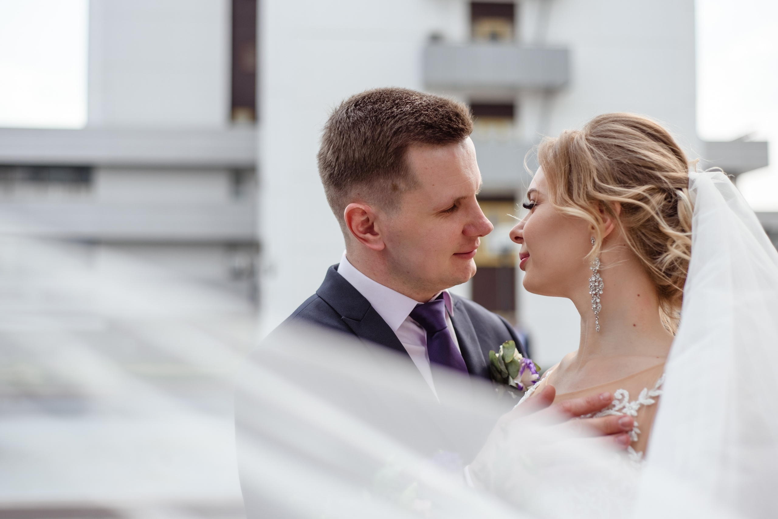 Ветер с моря дул… нагонял любовь ;). Свадебный фотограф и визажист в Москве Кристина Палько