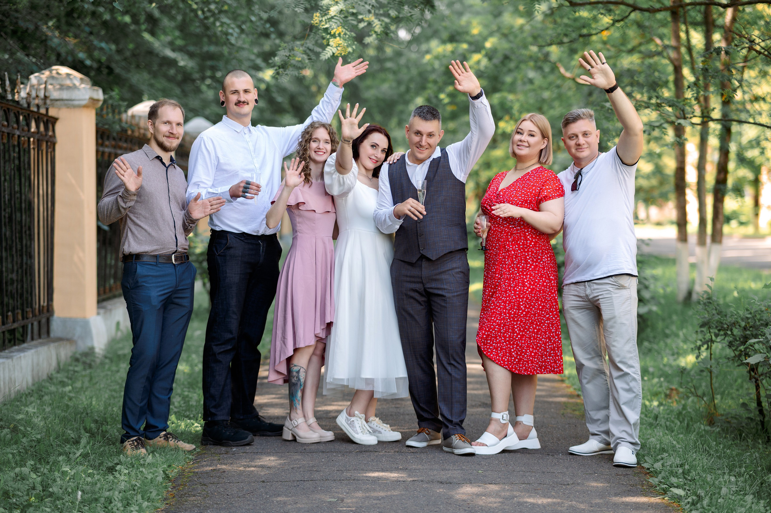 Свадьба Сергея и Елизавета. Семейный, свадебный, школьный фотограф в Железногорске Целуев Андрей