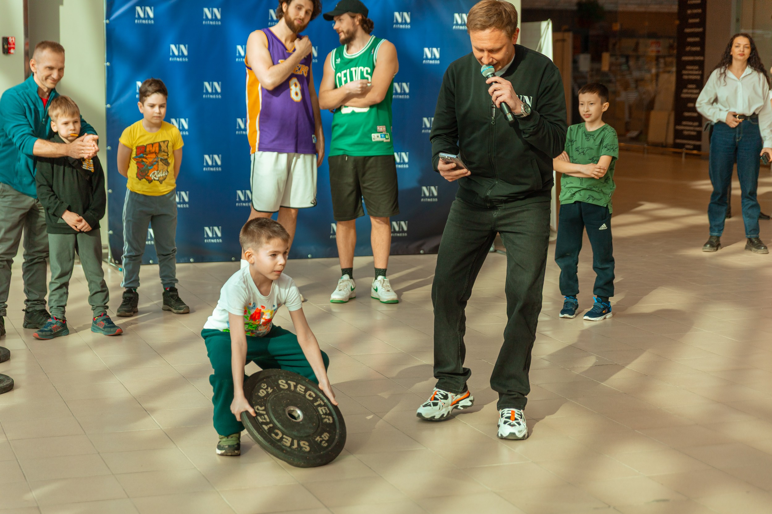 День рождения фитнес зала NN fitnes. Фотограф Тюмень