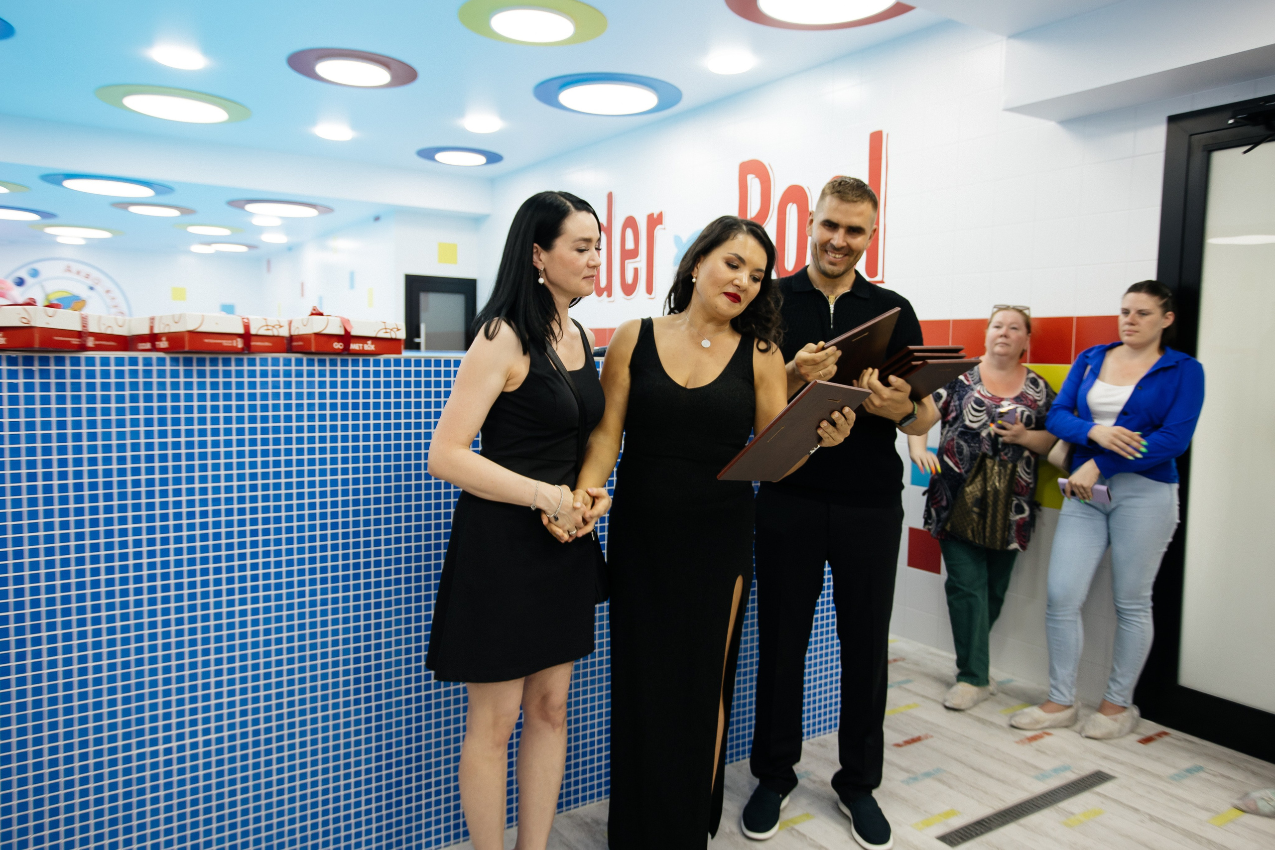 Открытие бассейна. Фотограф в Иркутске