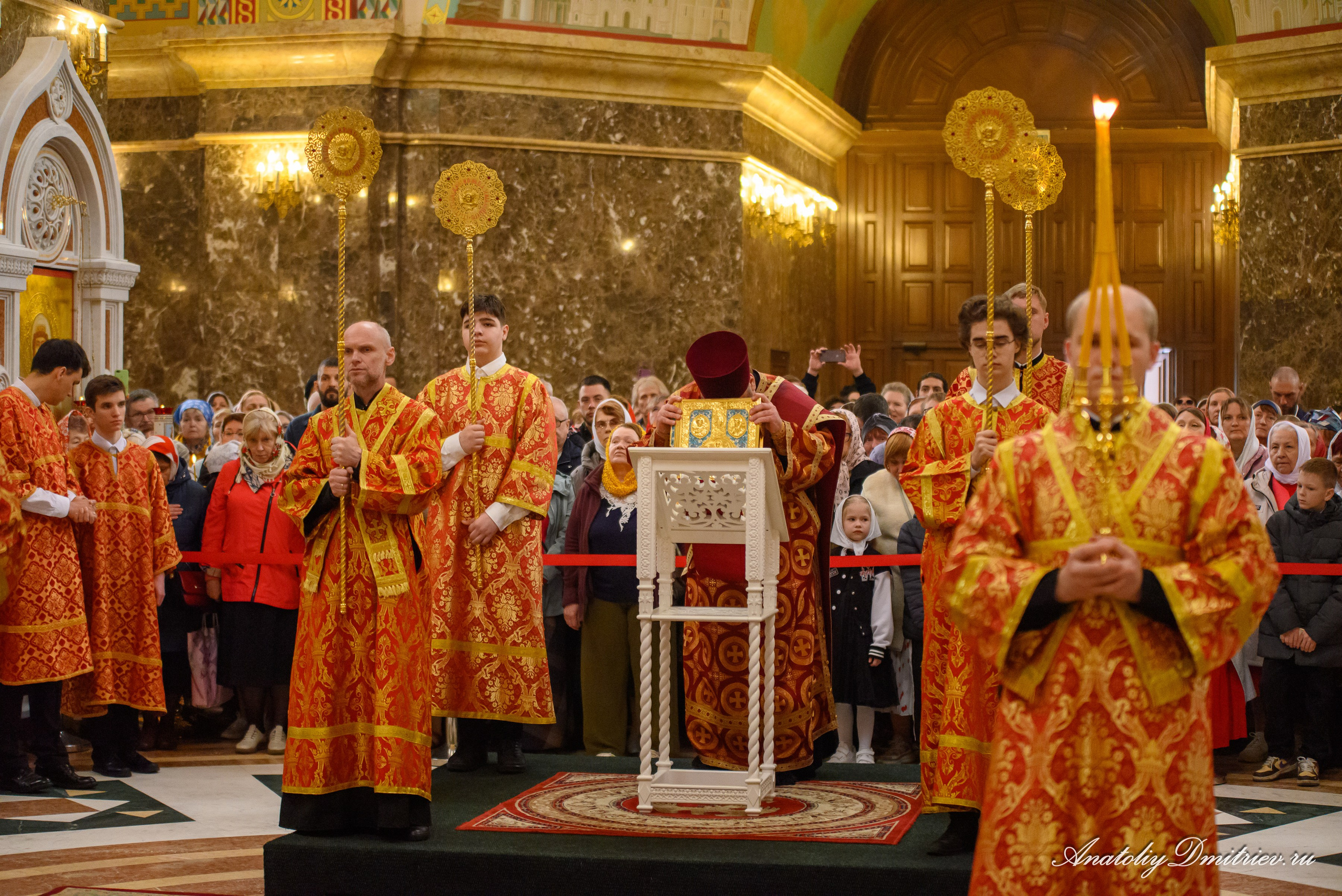 Служба на 40-летие Калининградской епархии. Фотограф  Крещения и Венчания Калининград