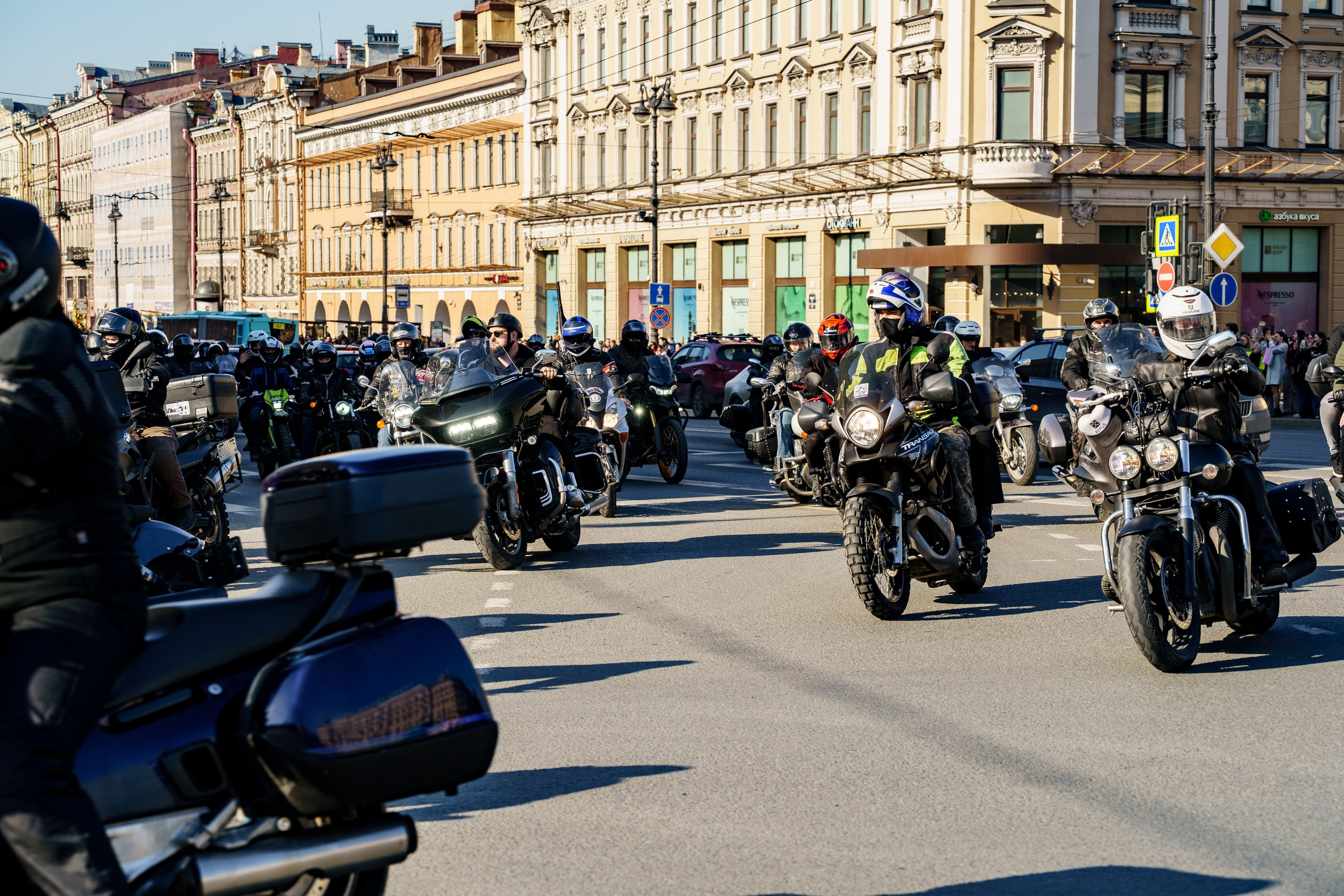 Прохват мотоклуба Norman Riders ч.1. Концертный и репортажный фотограф в Санкт-Петербурге Слава Пахомов