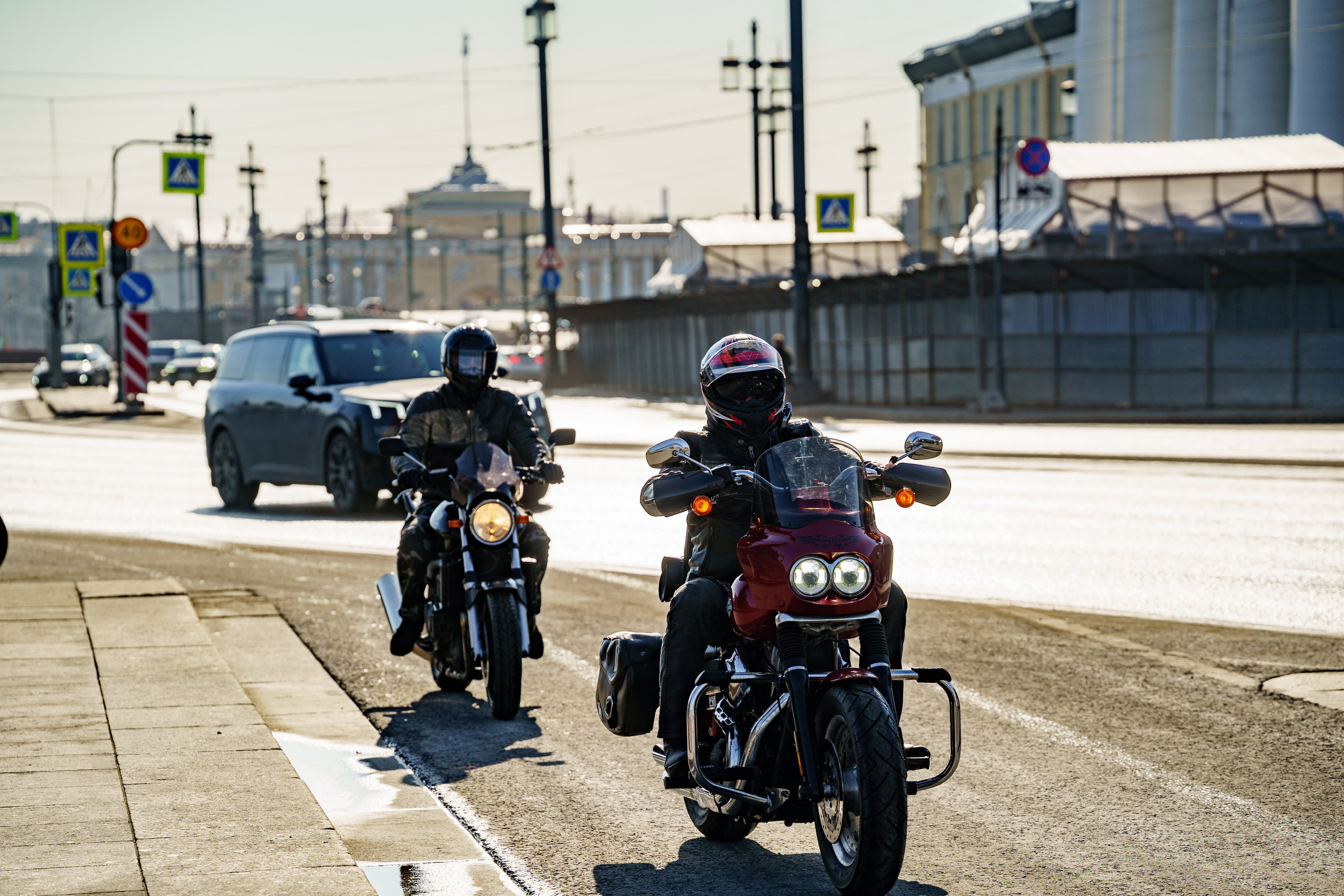 Прохват мотоклуба Norman Riders ч.1. Концертный и репортажный фотограф в Санкт-Петербурге Слава Пахомов