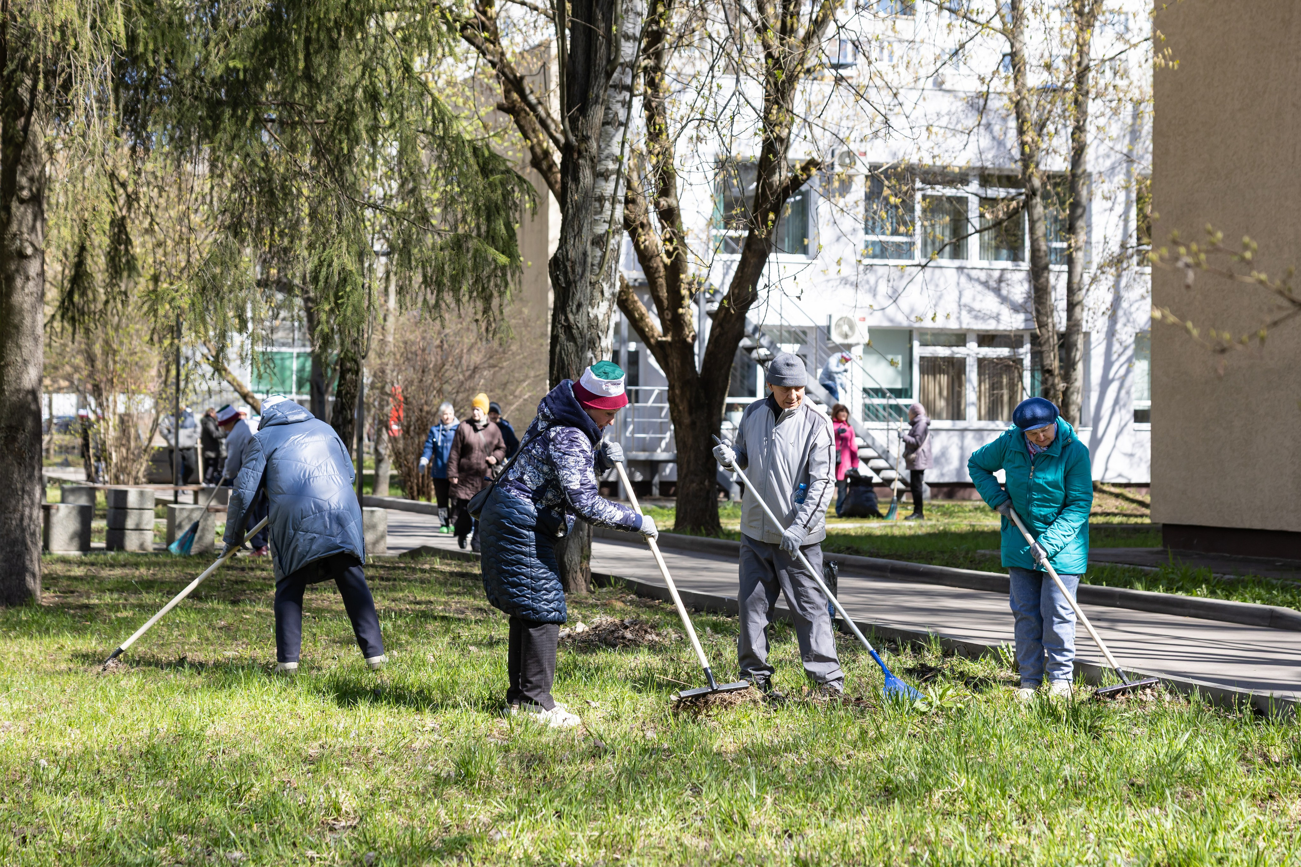 «Субботник поколений». Фотограф Владимир Охрименко