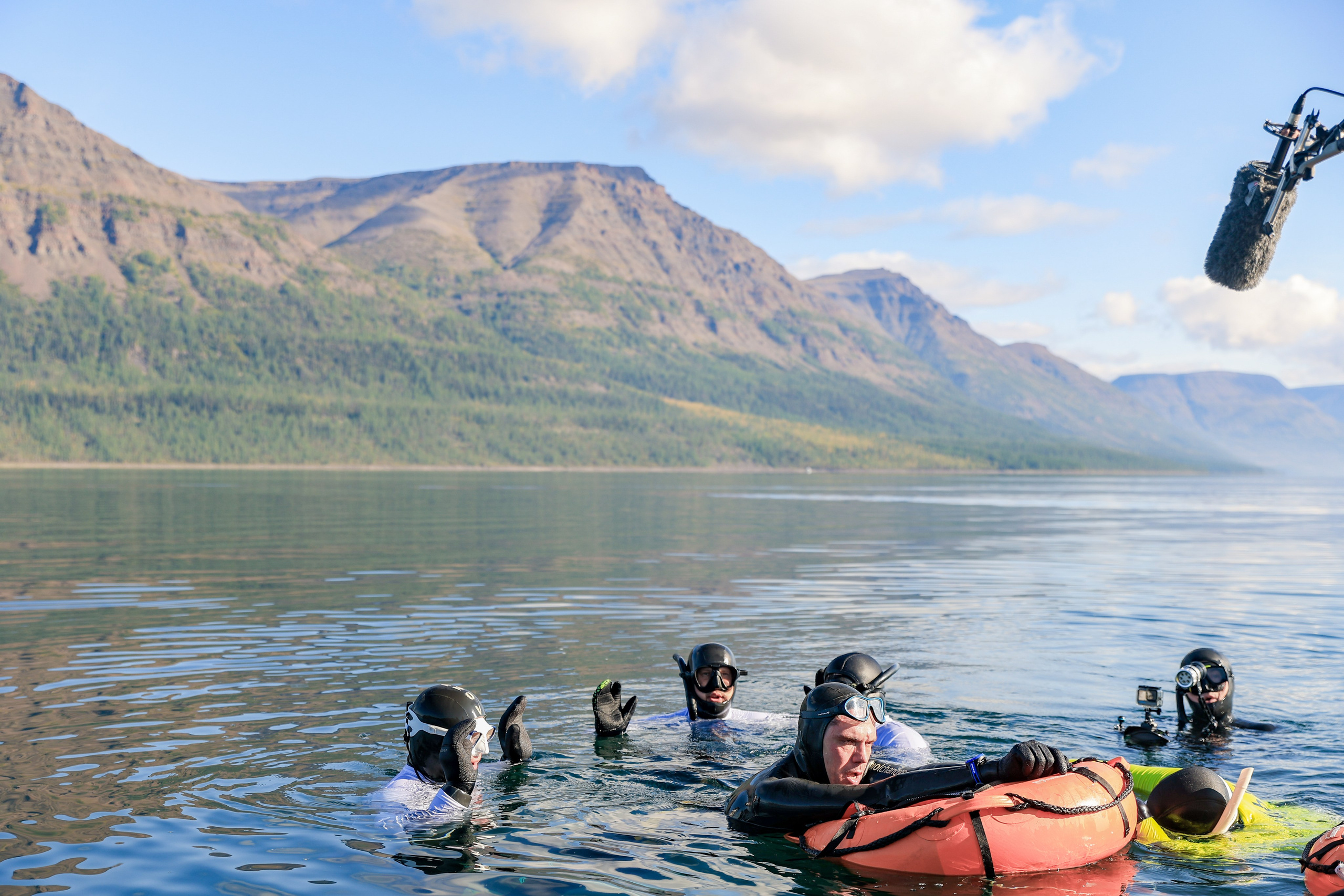Фестиваль по фридайвингу «Глубина Путорана». Спортивный репортажный фотограф Казань Нафис Сиразетдинов