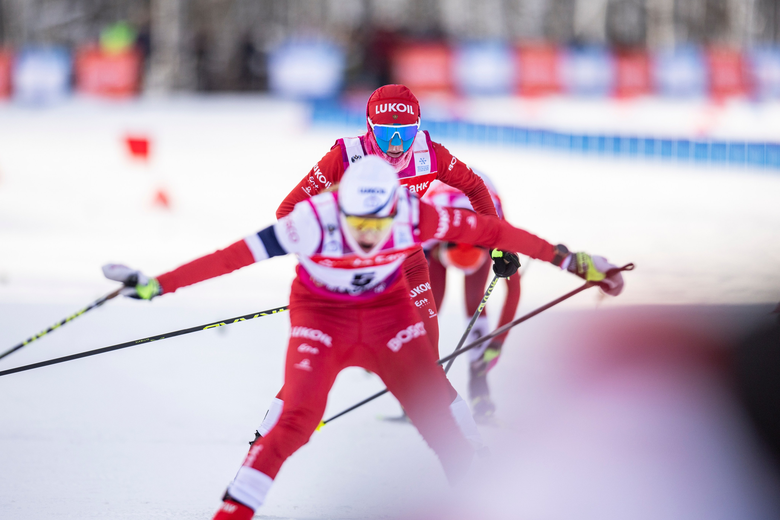Кубок России по лыжным гонкам 2024. Скиатлон девушки. Спортивный репортажный фотограф Казань Нафис Сиразетдинов