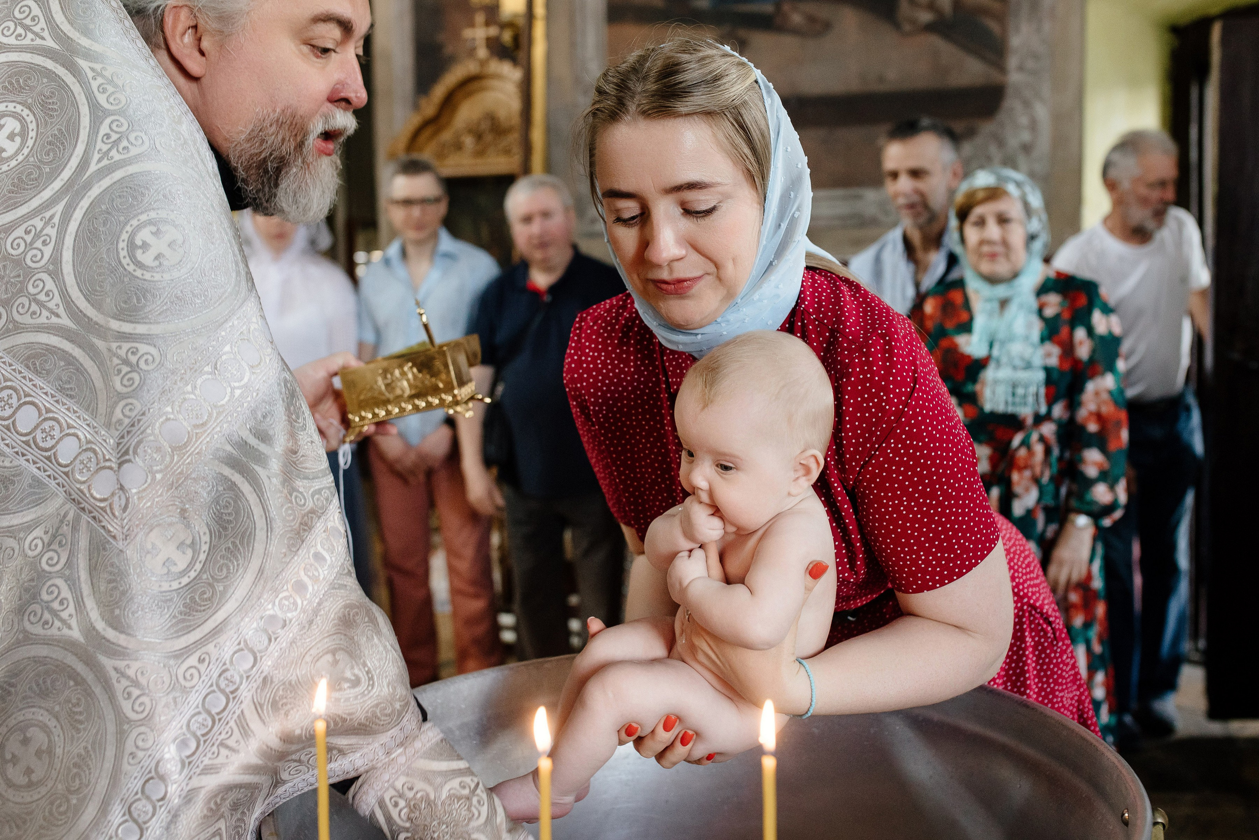 Крещение Агаты. Свадебный и семейный фотограф Екатерина Иванова