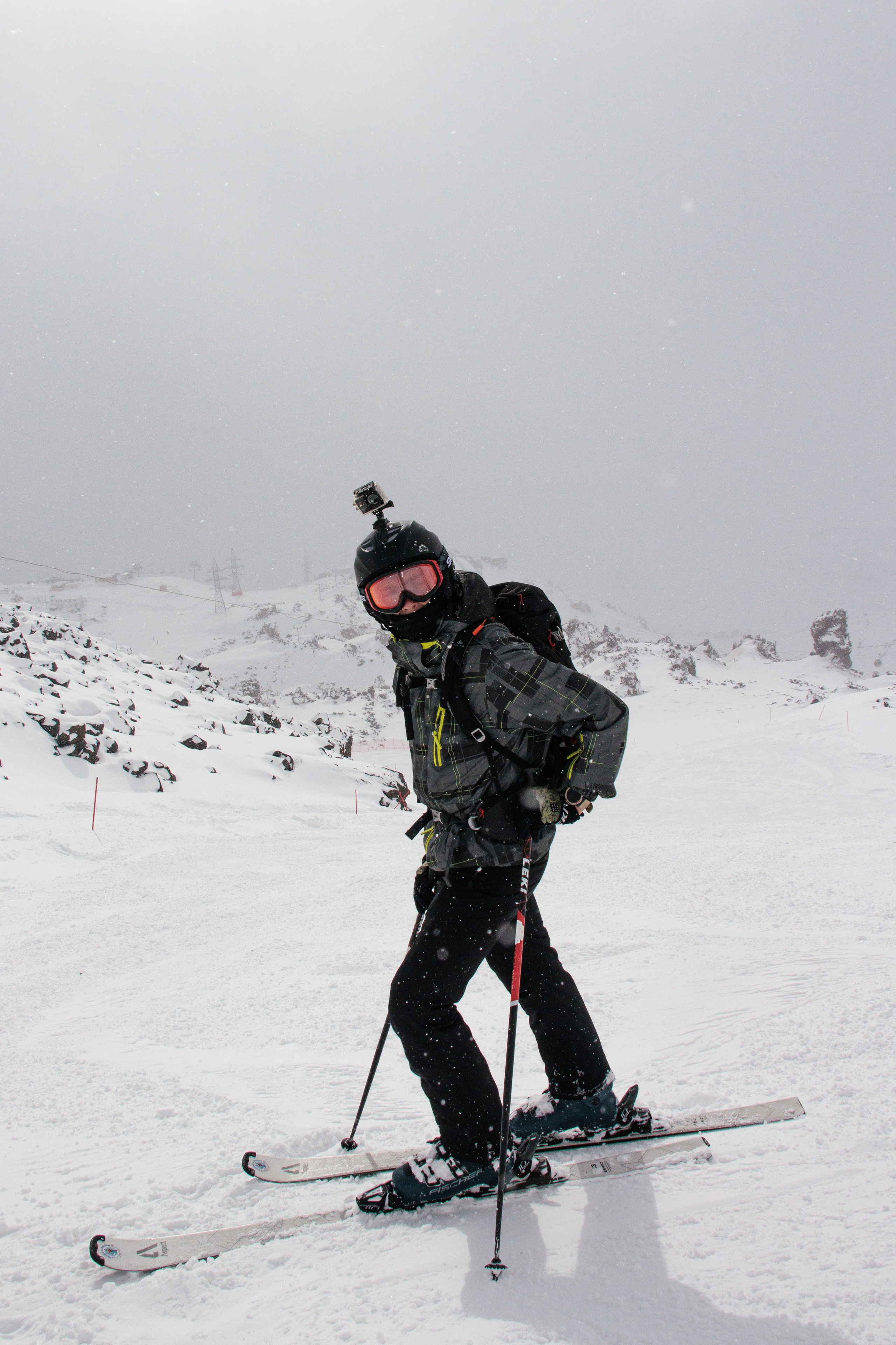 Эльбрус / зима. Фотограф на трекинг и восхождение Эльбрус, Приэльбрусье. Елизавета Бобок