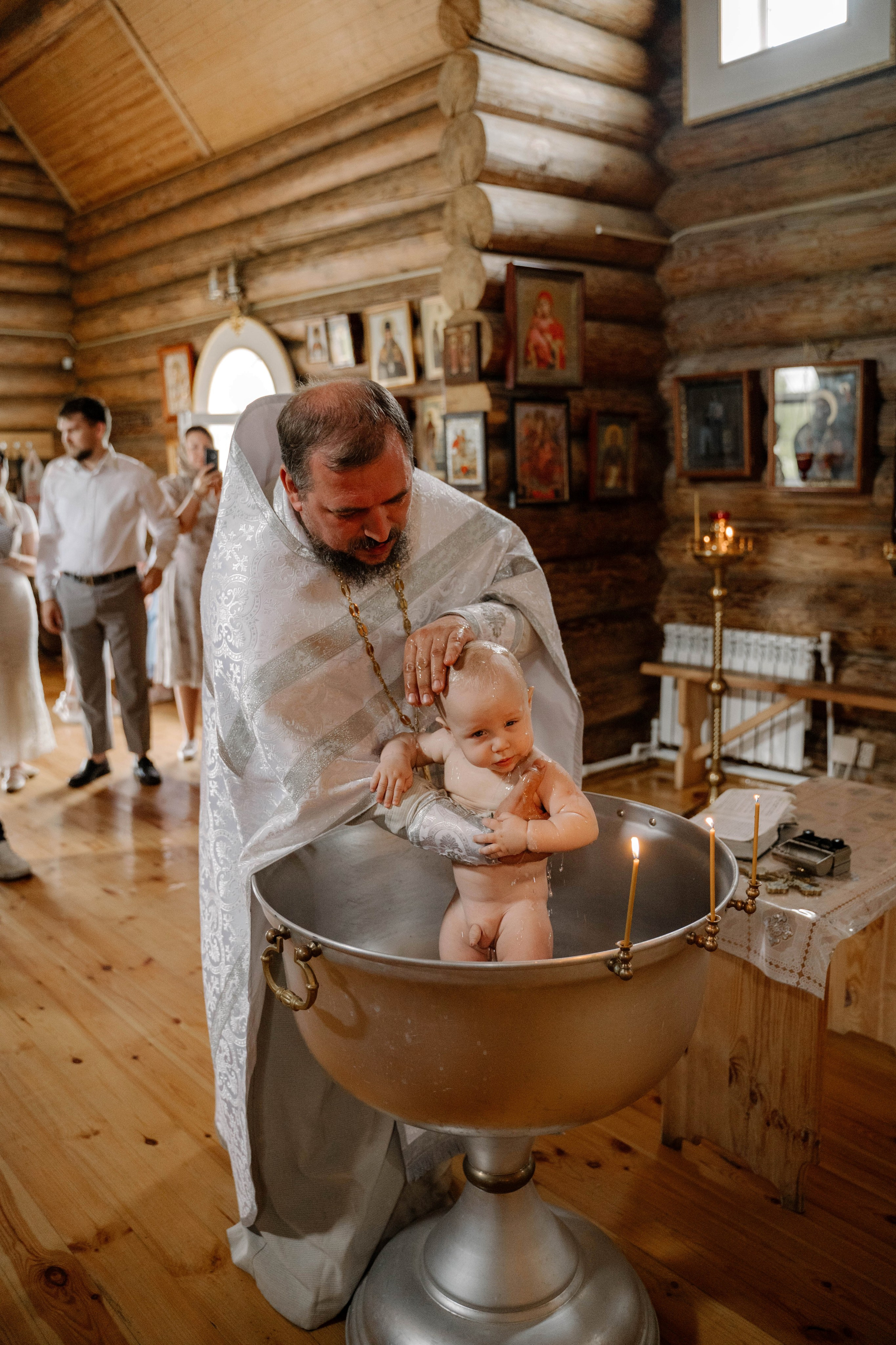 Крещение Ромы. Свадебный и семейный фотограф в Калуге Анна Киреева