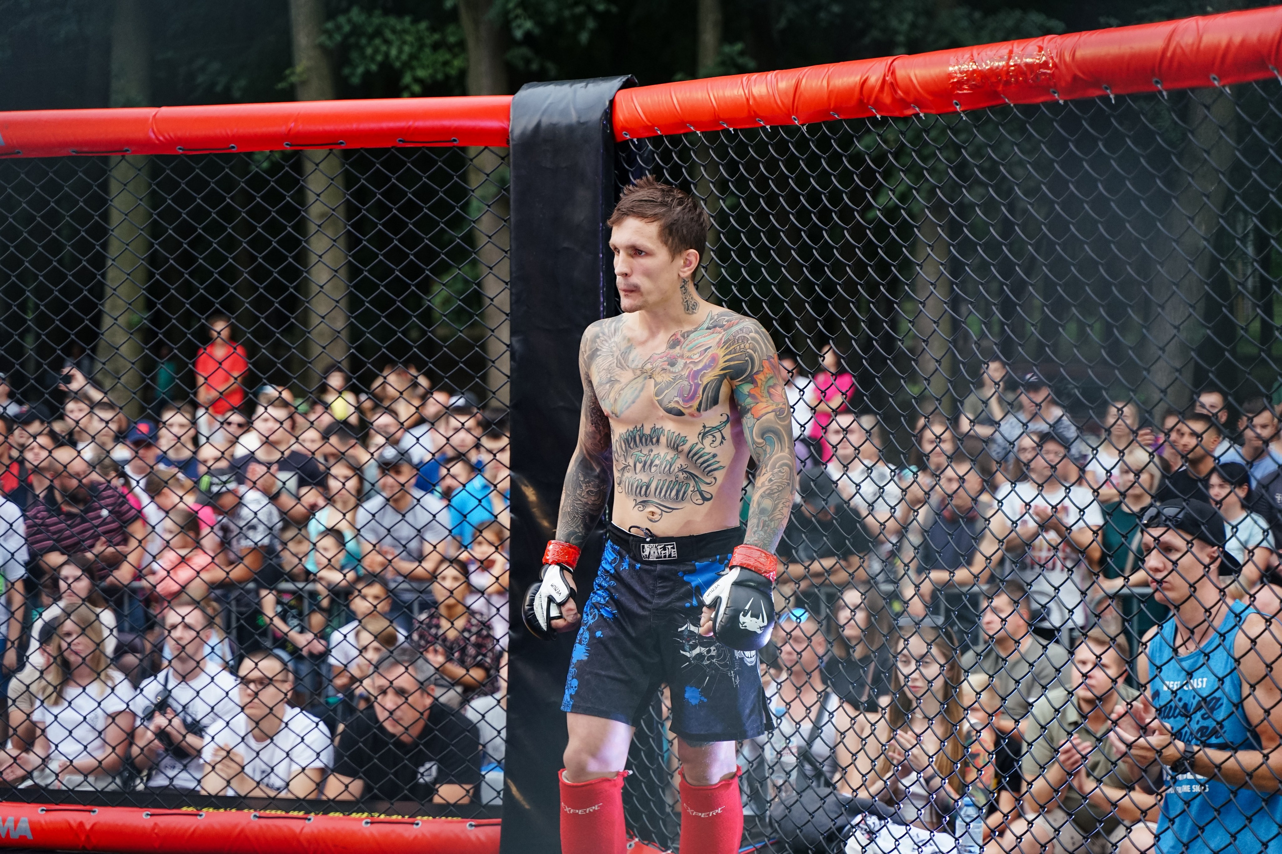 Вечер боев в ЦПКиО. Фотограф Надежда Погребняк | Рязань | Москва