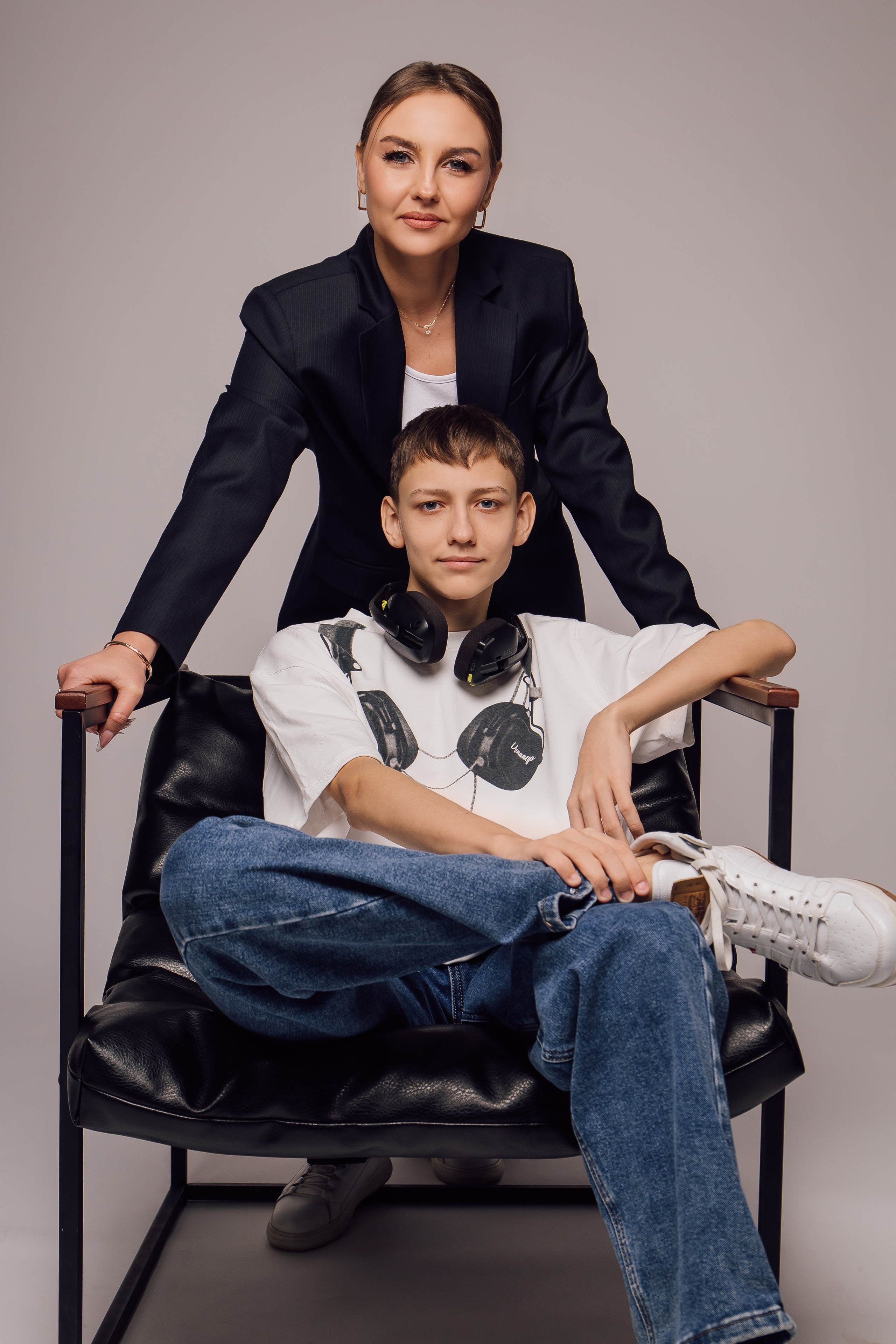 Татьяна с сыном