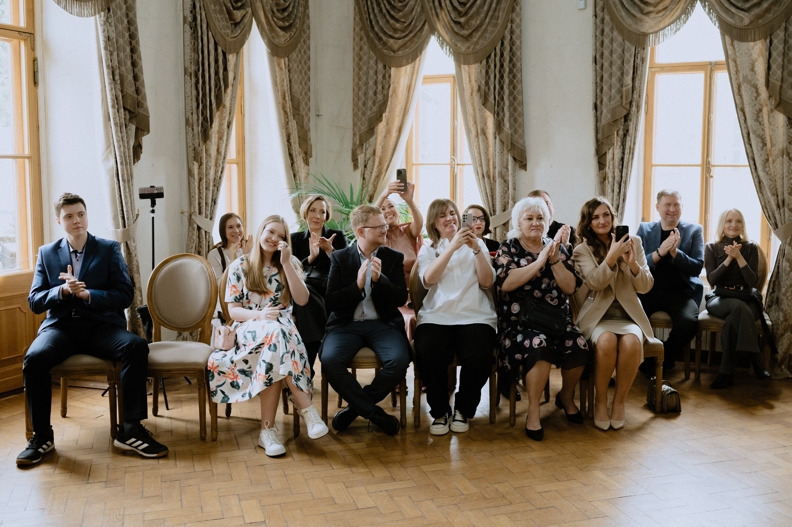 Регистрация брака и свадебная фотосессия в Библиотеке-читальне имени А. С. Пушкина. Свадебный фотограф Москва — Сергей и Татьяна