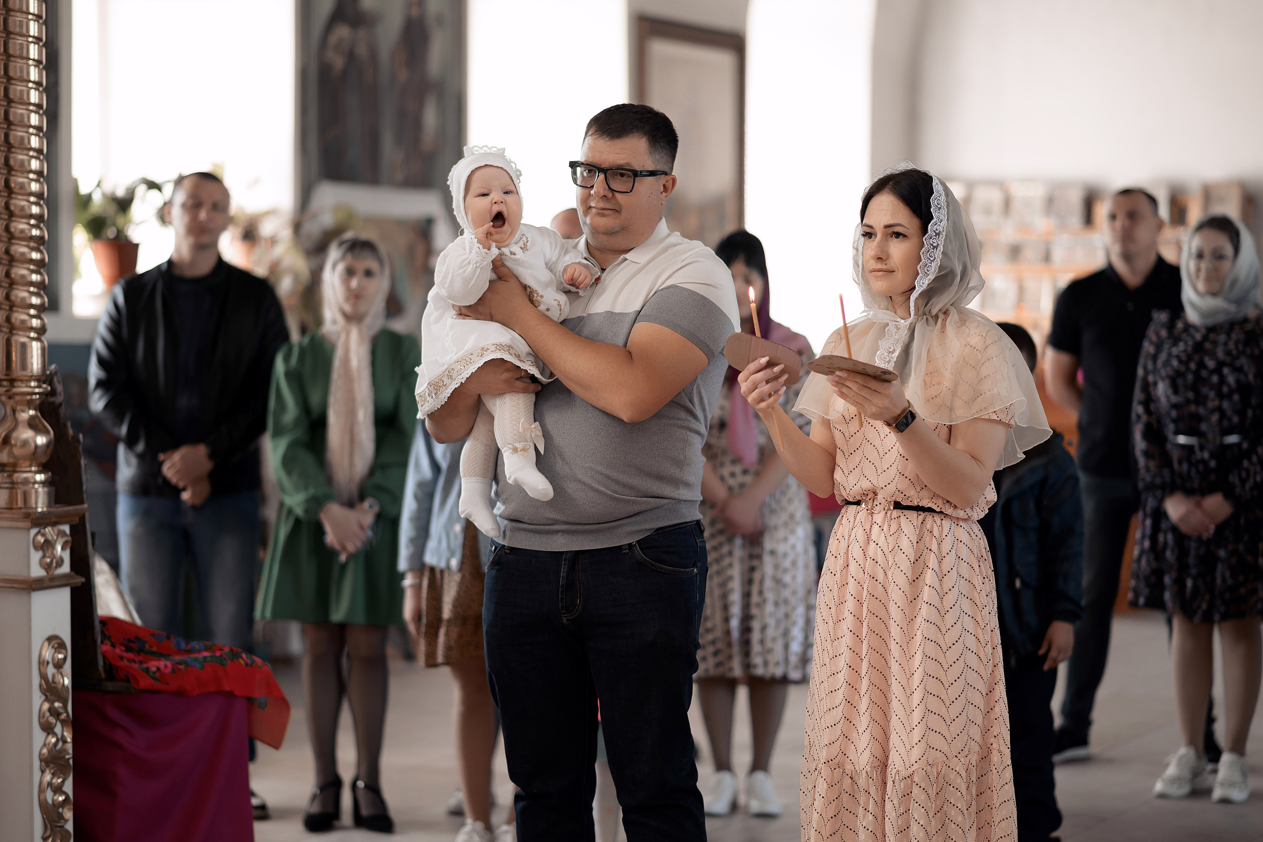 Крещение Екатнрины. Свадебный фотограф Белгород Валуйки Старый Оскол Воронеж