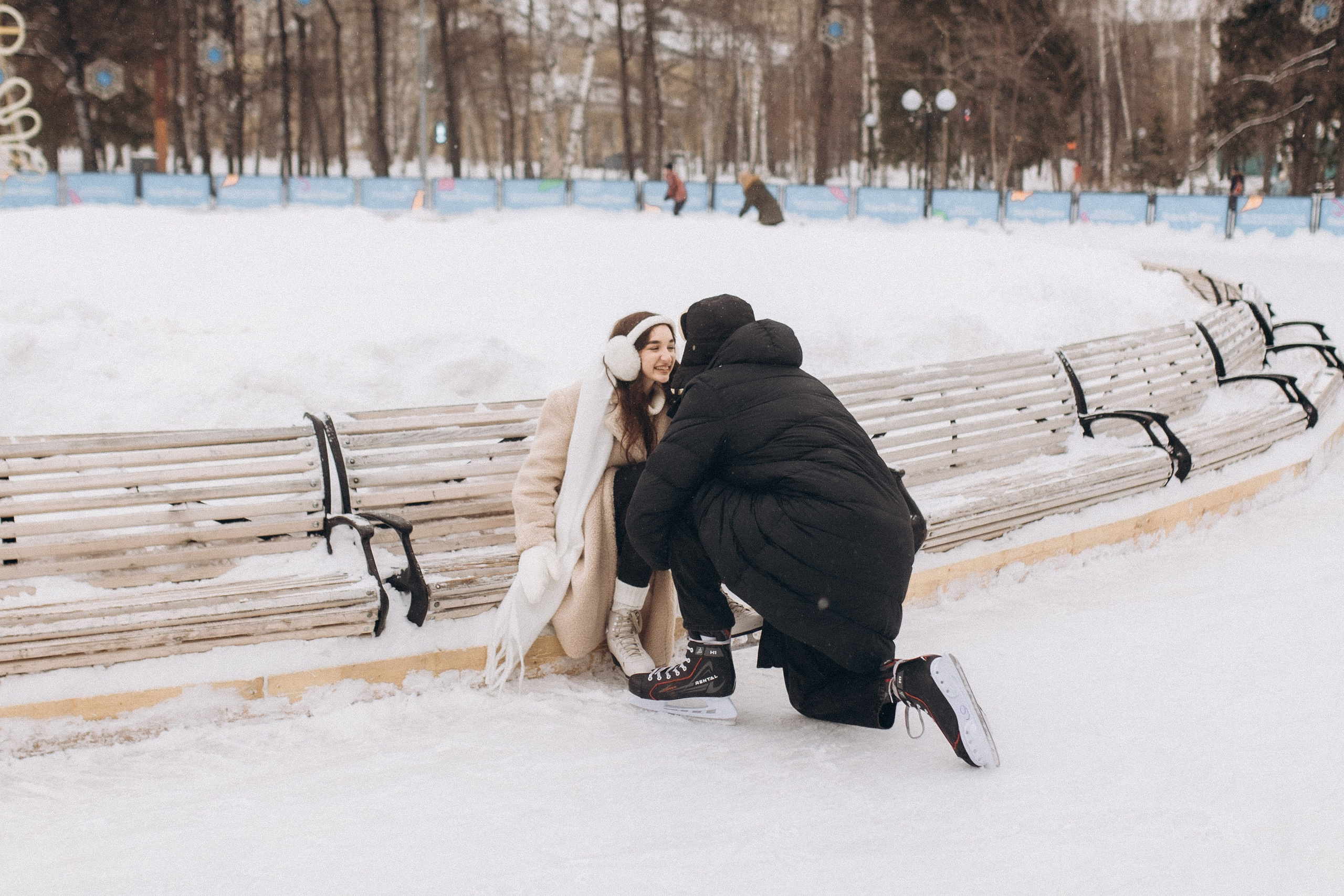 Зимняя история любви. Семейный фотограф lifestyle в Новосибирске Елена Шпилевая