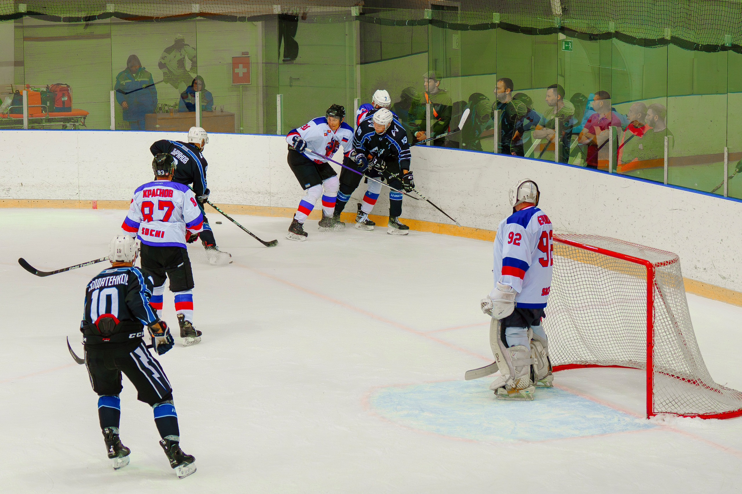 Фотосъемка хоккейных матчей в Сочи. Фотограф видеограф Геннадий Янбаев в Сочи, Краснодаре