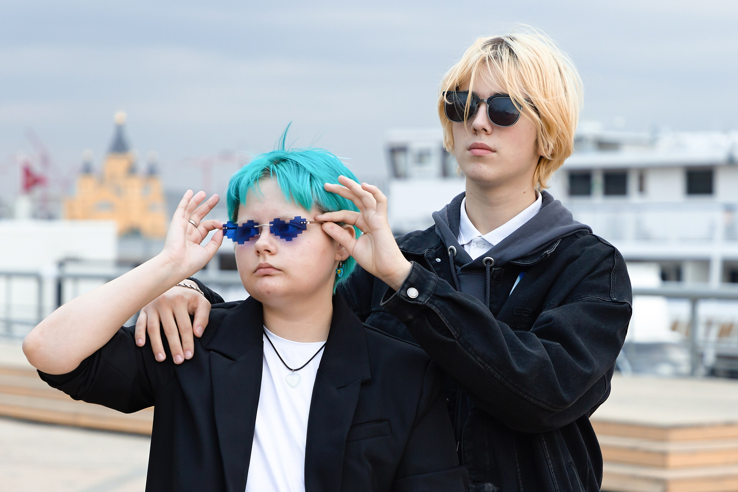 Съёмка в городе. Выпускные альбомы «Эврика» в Нижнем Новгороде