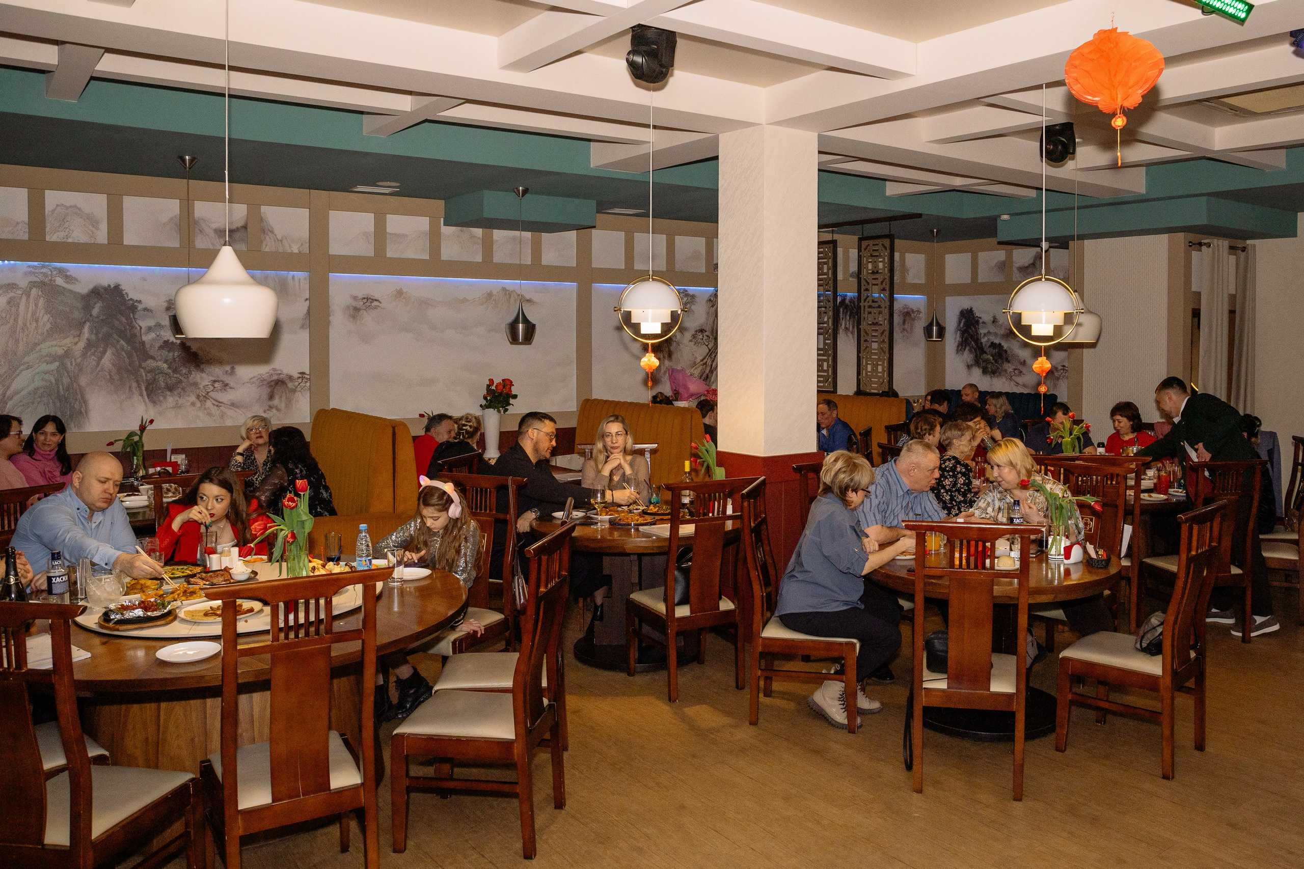 Вечеринка в кафе Sinlun. Фотограф Юлия Мальцева