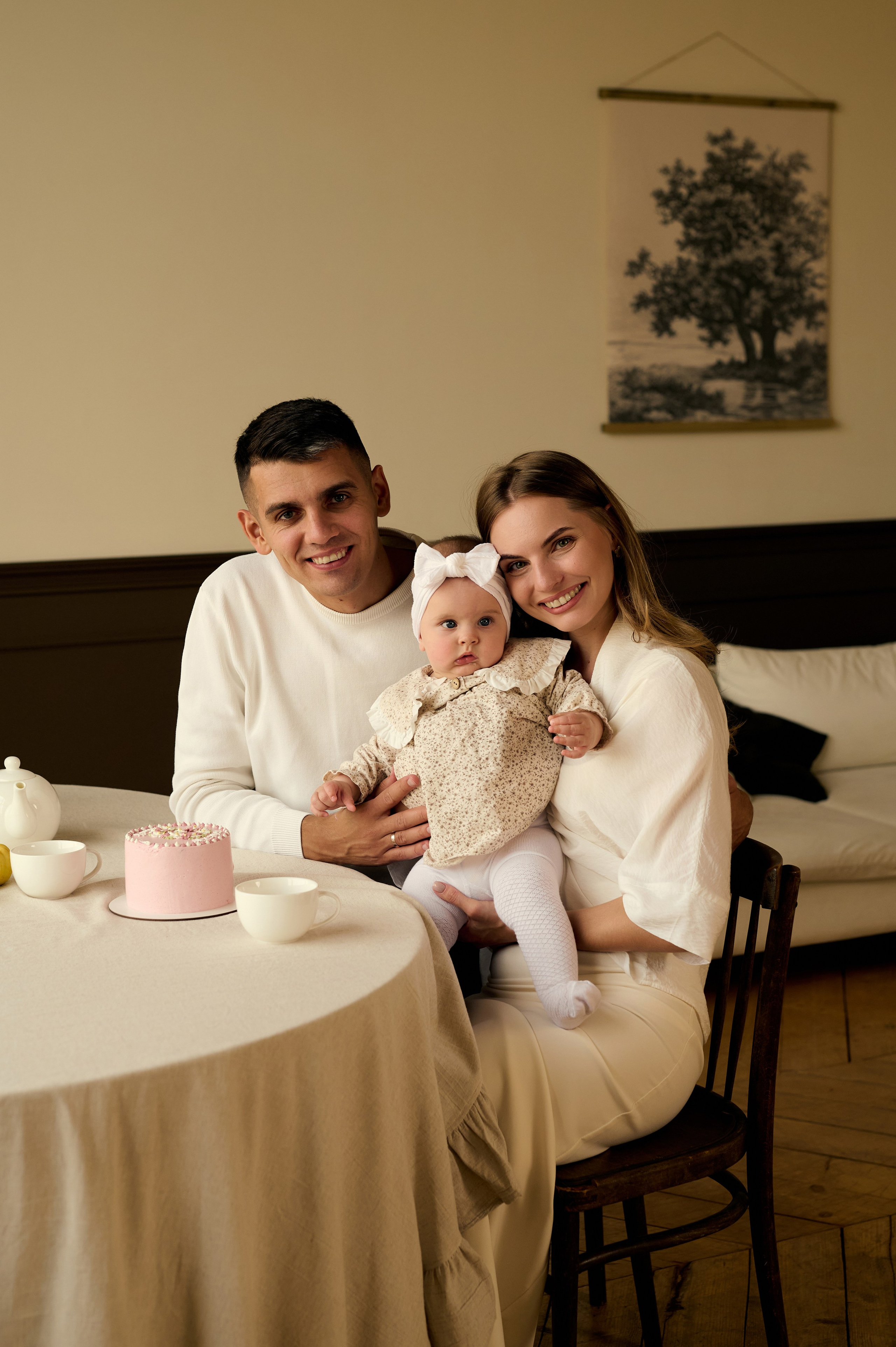 Анечка и Стас с Алиночкой. Фотограф в Краснодаре Скубицкая Альбина