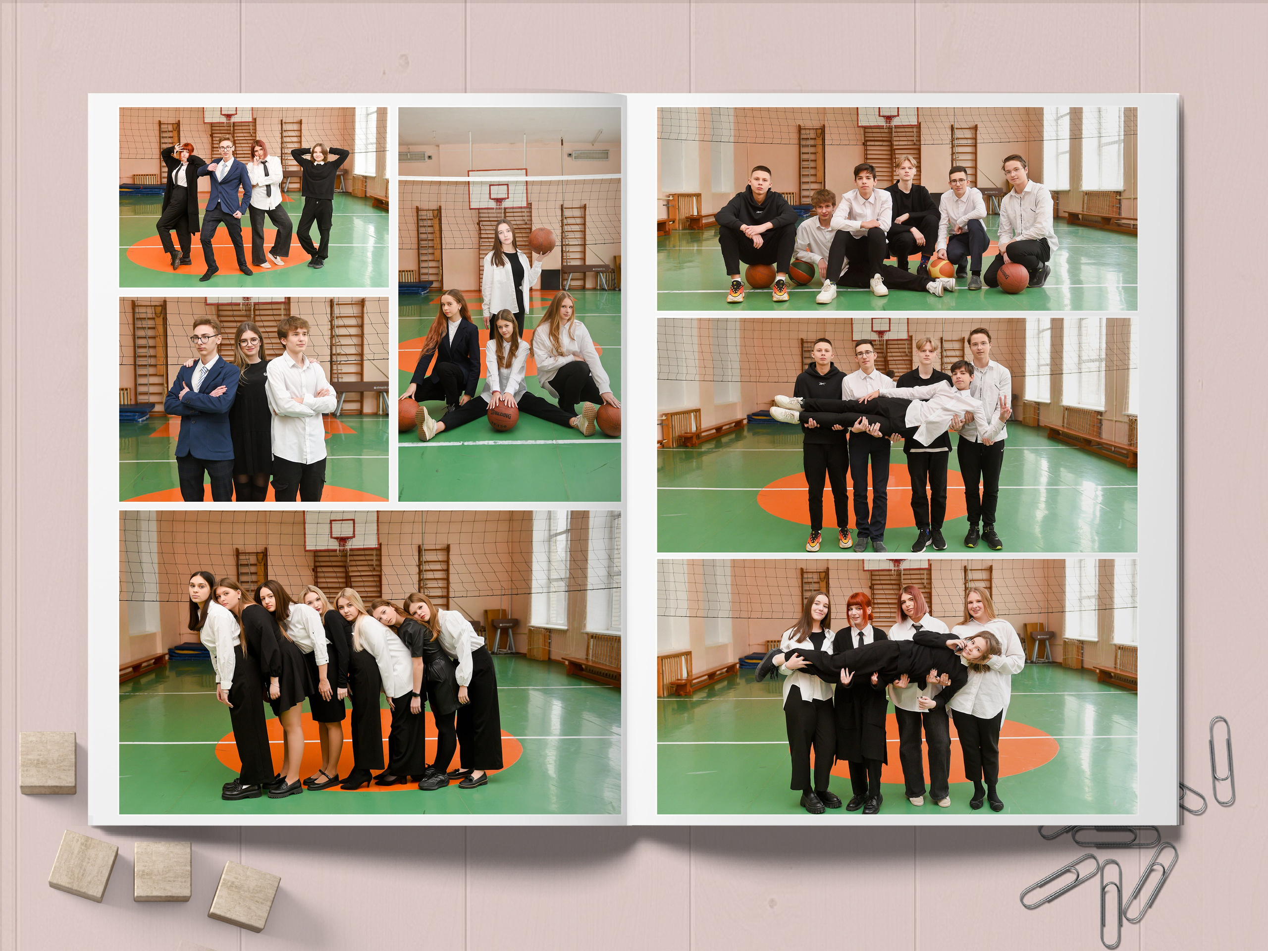 Смотреть альбом на 4 разворота. Выпускные альбомы в Иваново, Тейково школьный фотограф